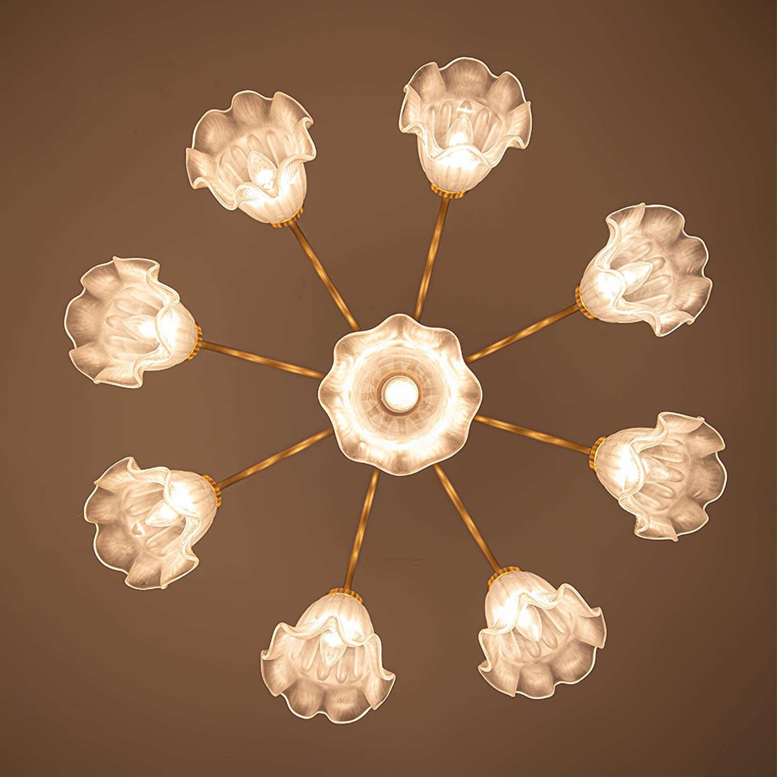 Dirixel Luxury Glass Chandelier-Neutral Decor