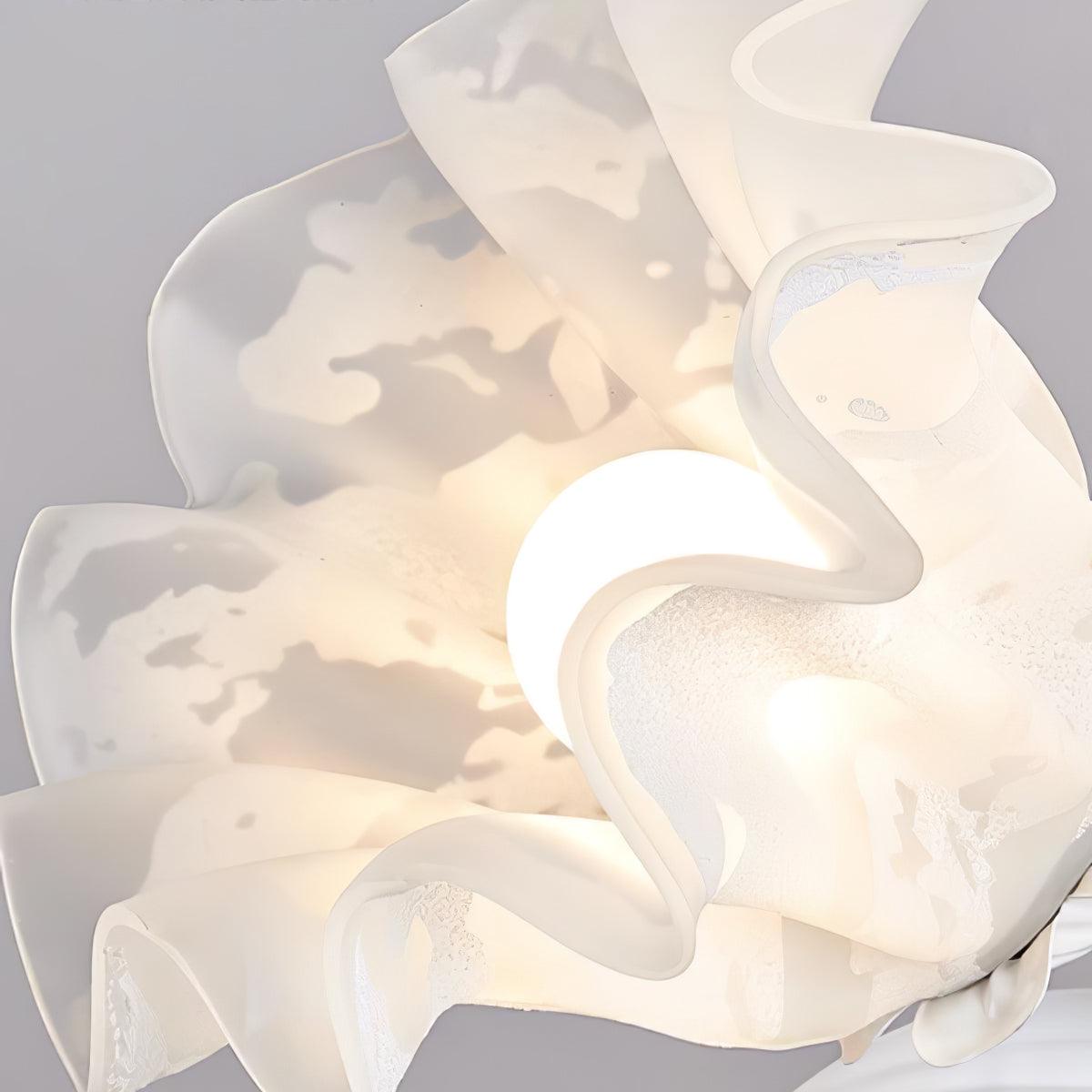 Zorien Acrylic Floral Table Lamp-Neutral Decor