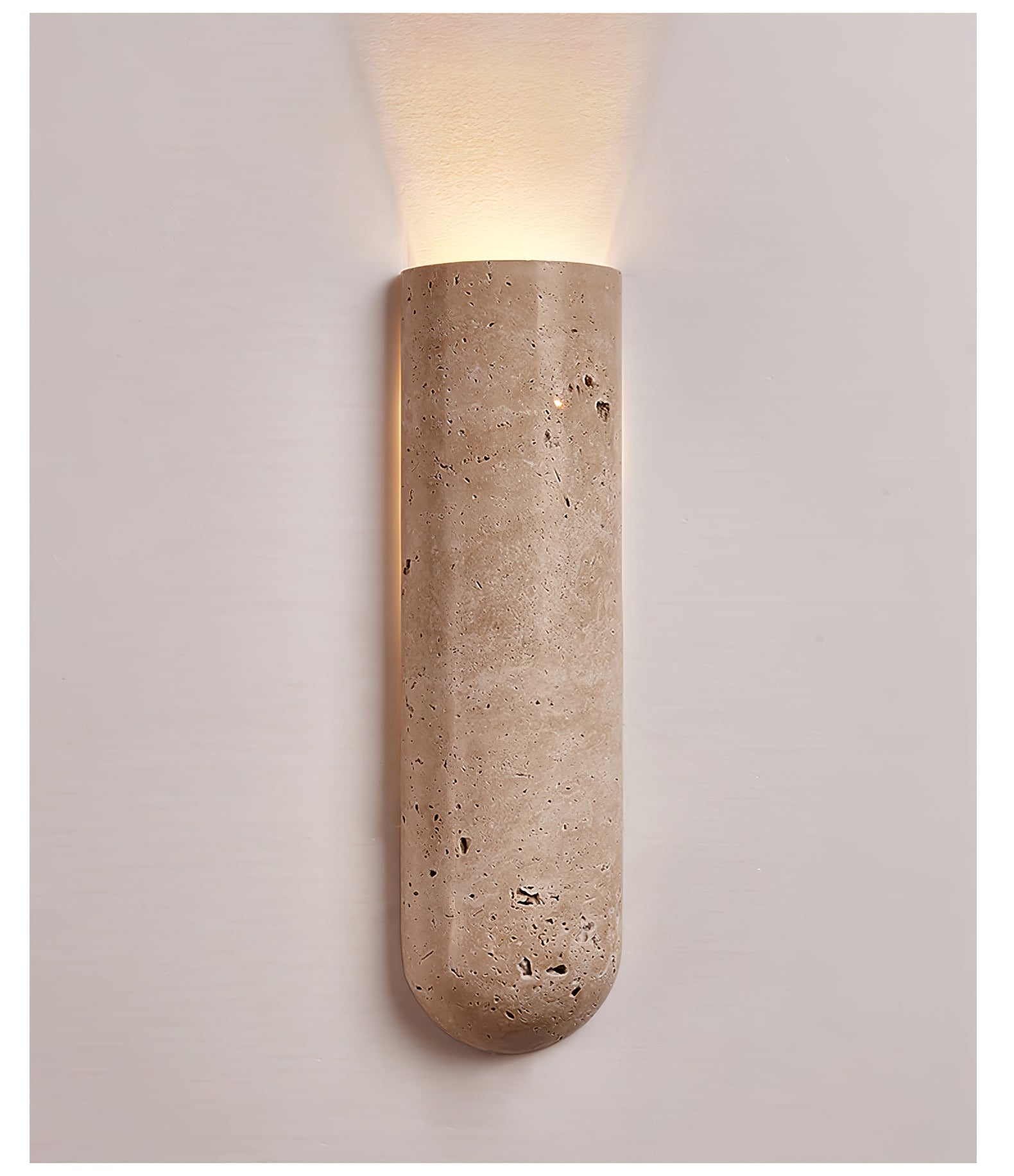 Olvenan Travertine Wall Light-Neutral Decor