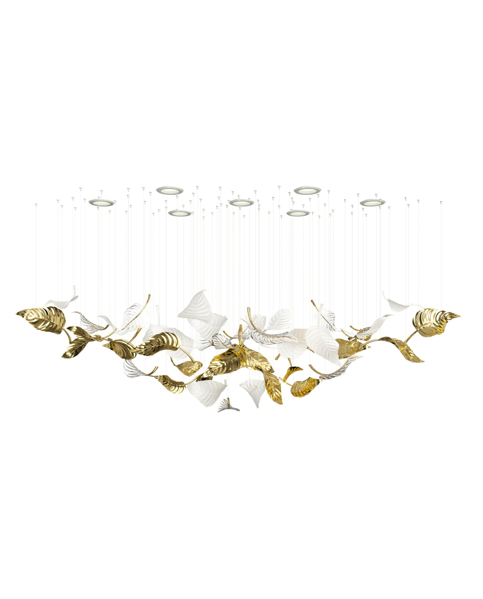 Ornorel Luxurious Glass Pendant Light-Neutral Decor