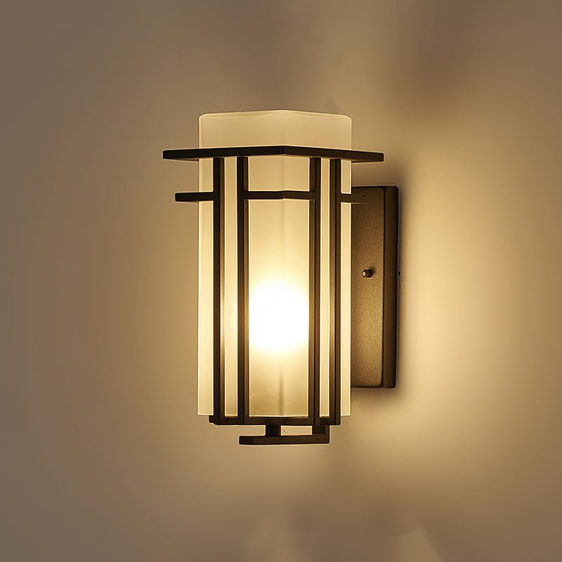 Wilen Outdoor Wall Lamp Iron Lantern Retro-Neutral Decor