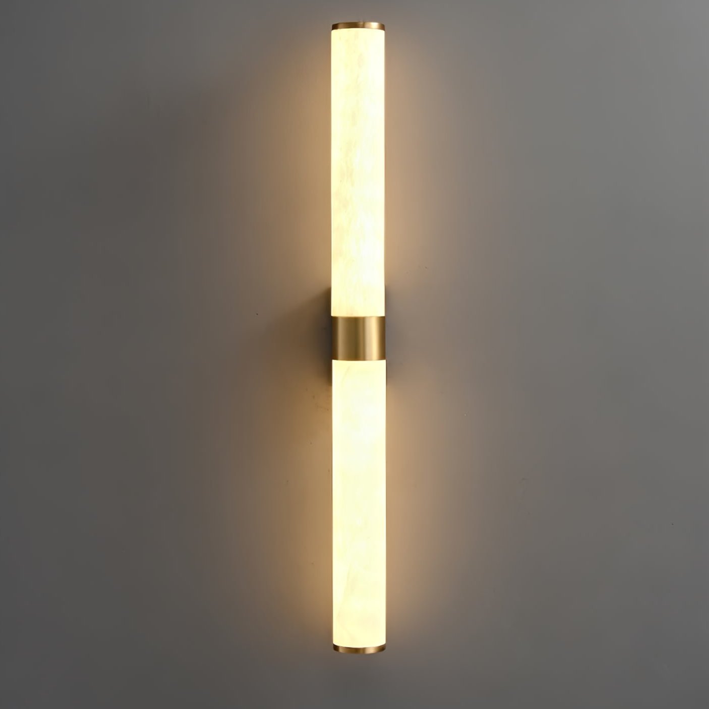 Olmirira Minimalist Alabaster Wall Lamp-Neutral Decor