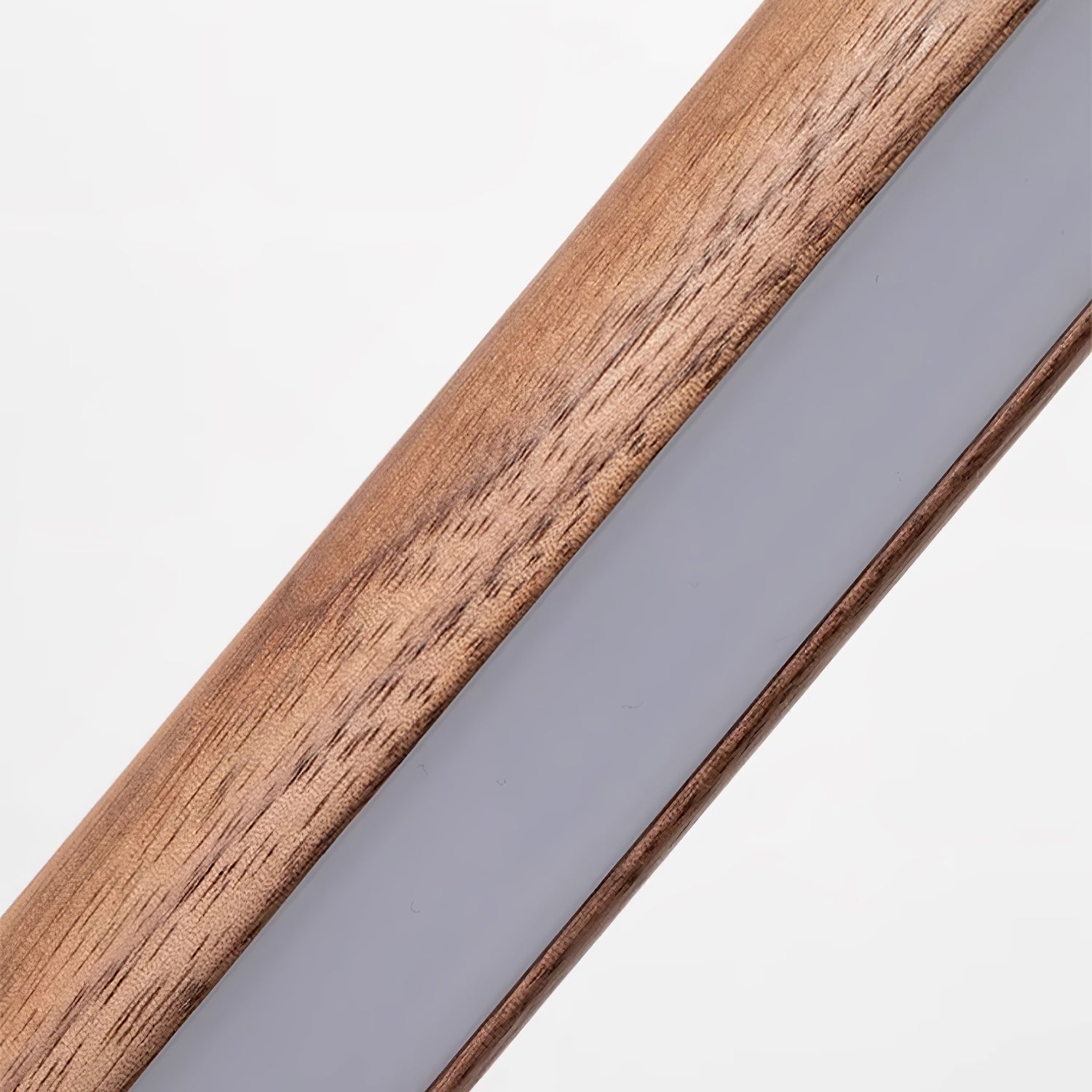 Echo Linear Modern Wood Floor Lamp-Neutral Decor