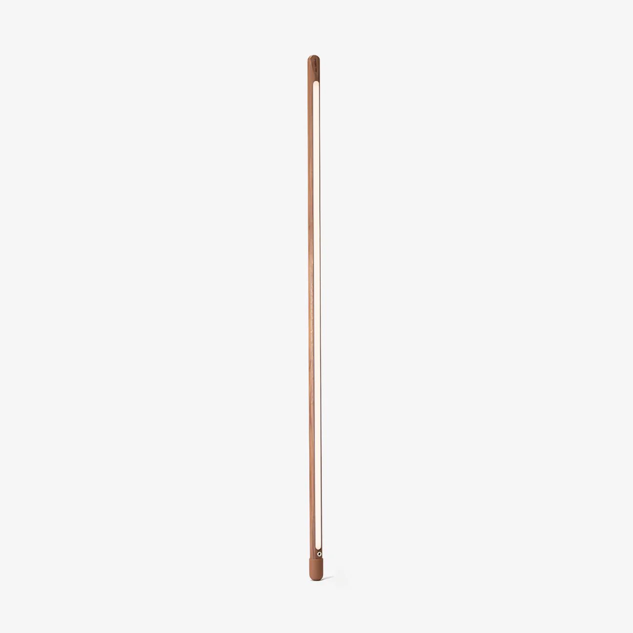 Echo Linear Modern Wood Floor Lamp-Neutral Decor