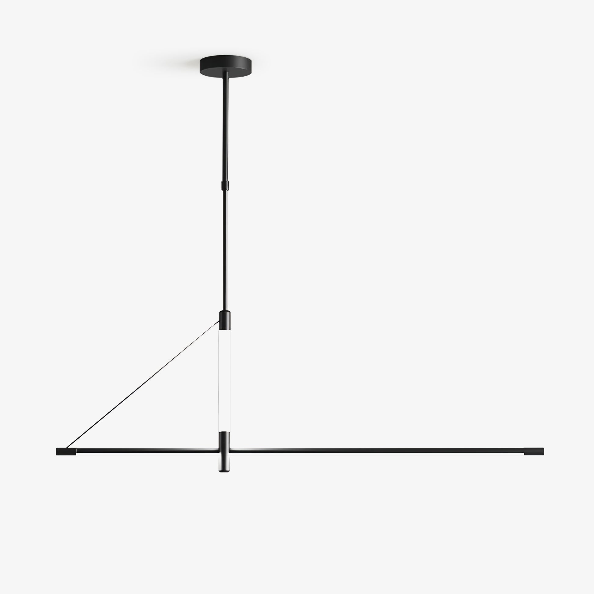Araeyra Modern Minimalist Linear Axis Pendant Light-Neutral Decor