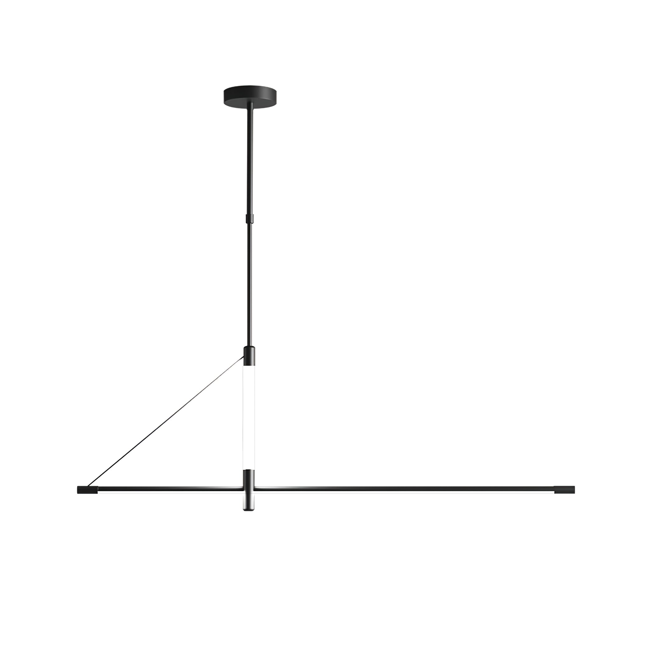 Araeyra Modern Minimalist Linear Axis Pendant Light-Neutral Decor