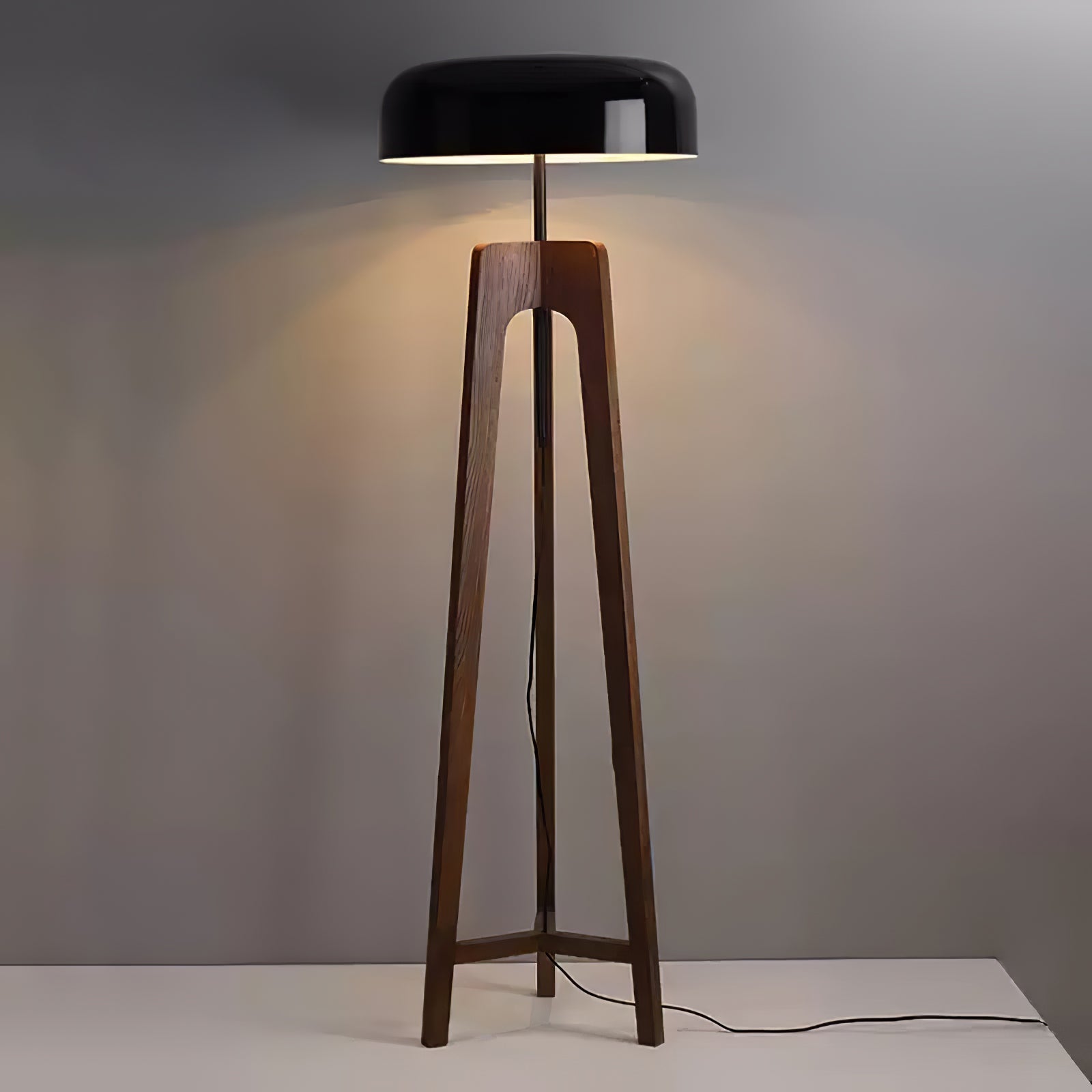 Kovain Wood Minimalist Floor Lamp-Neutral Decor