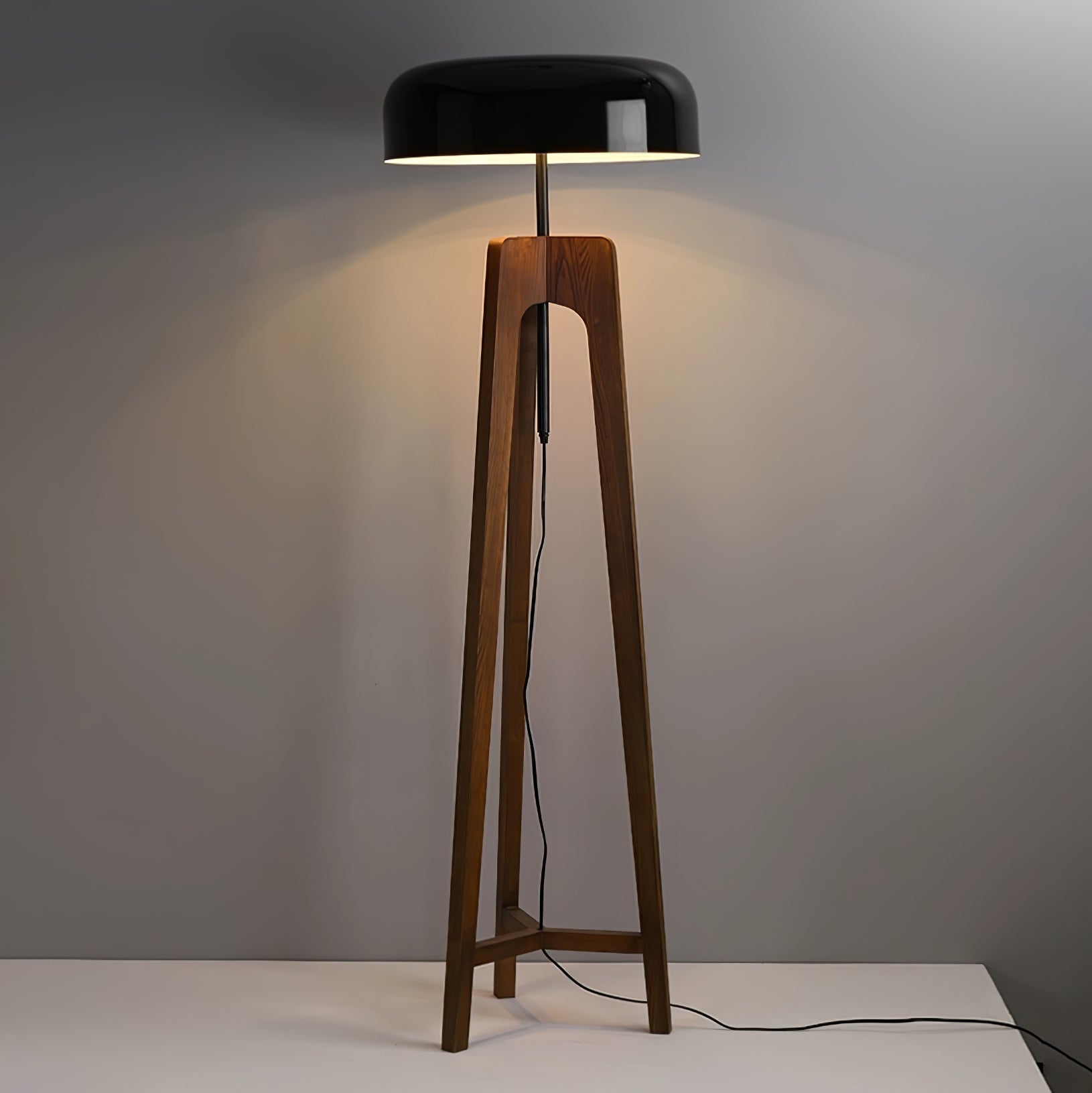 Kovain Wood Minimalist Floor Lamp-Neutral Decor