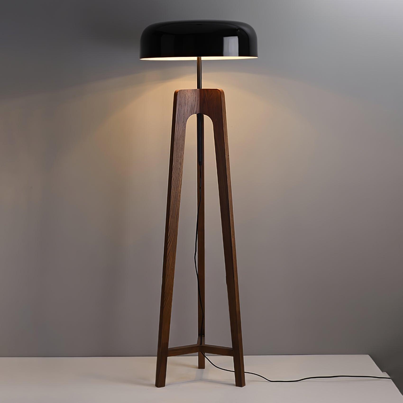 Kovain Wood Minimalist Floor Lamp-Neutral Decor