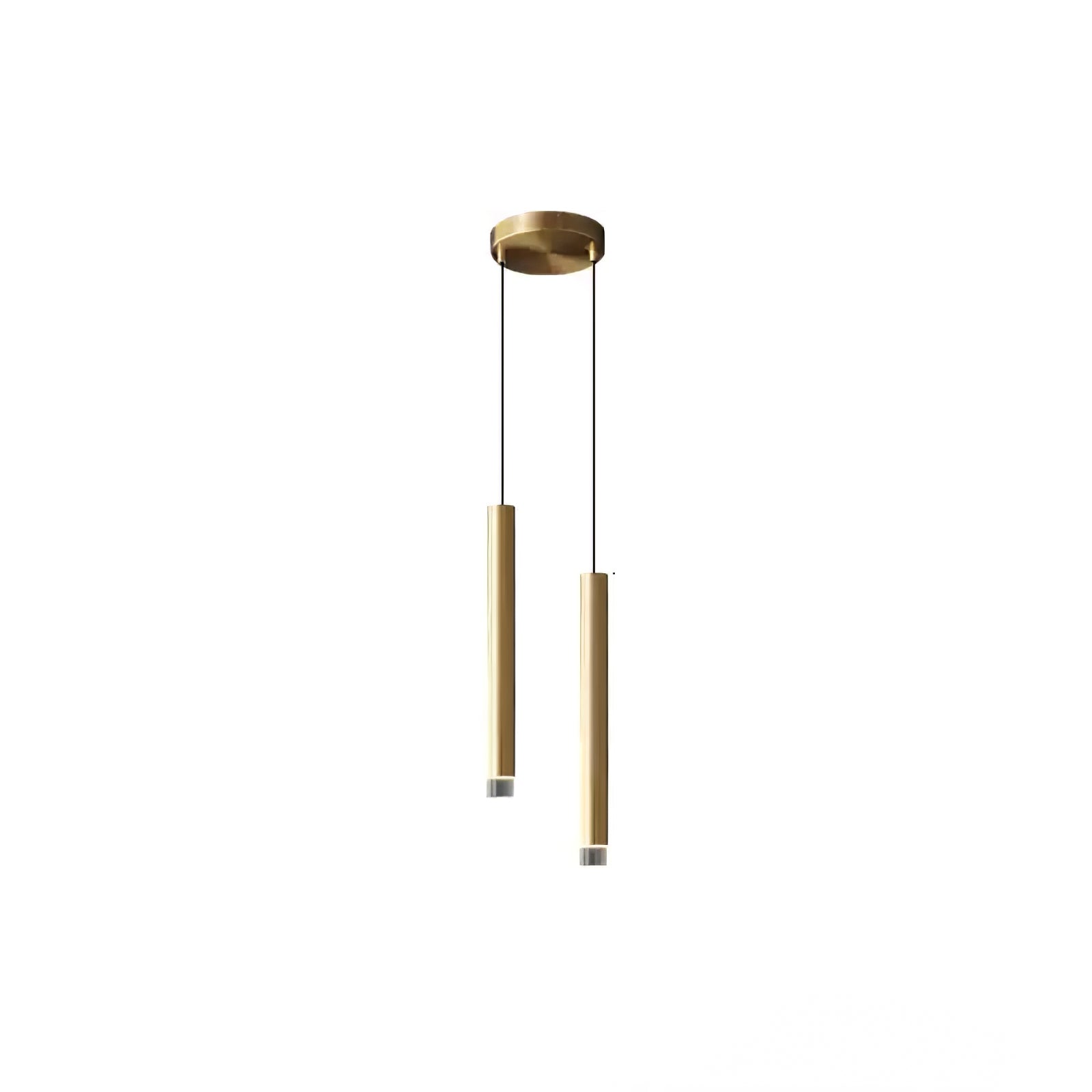 Cetheel Modern Minimalist Brass Plastic Pendant Light-Neutral Decor