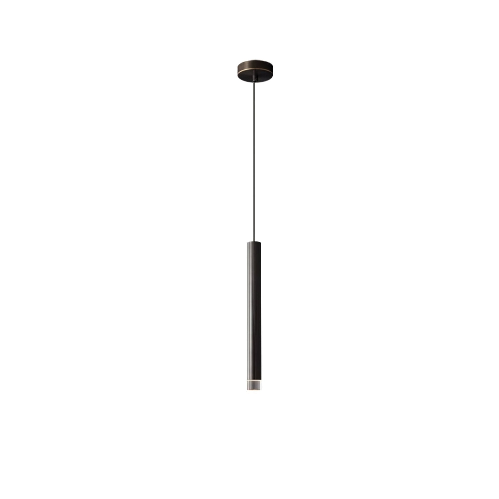 Cetheel Modern Minimalist Brass Plastic Pendant Light-Neutral Decor