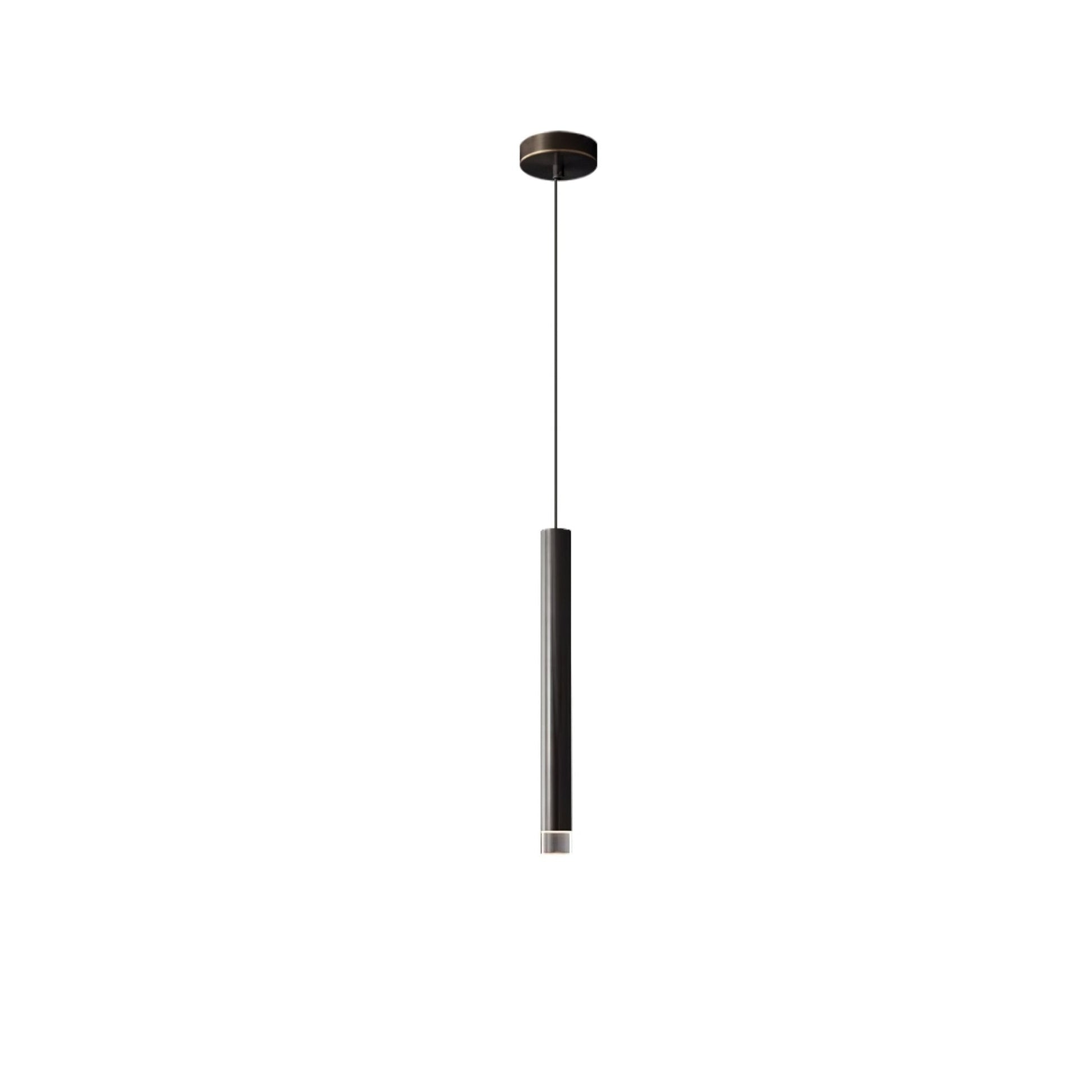 Cetheel Modern Minimalist Brass Plastic Pendant Light-Neutral Decor