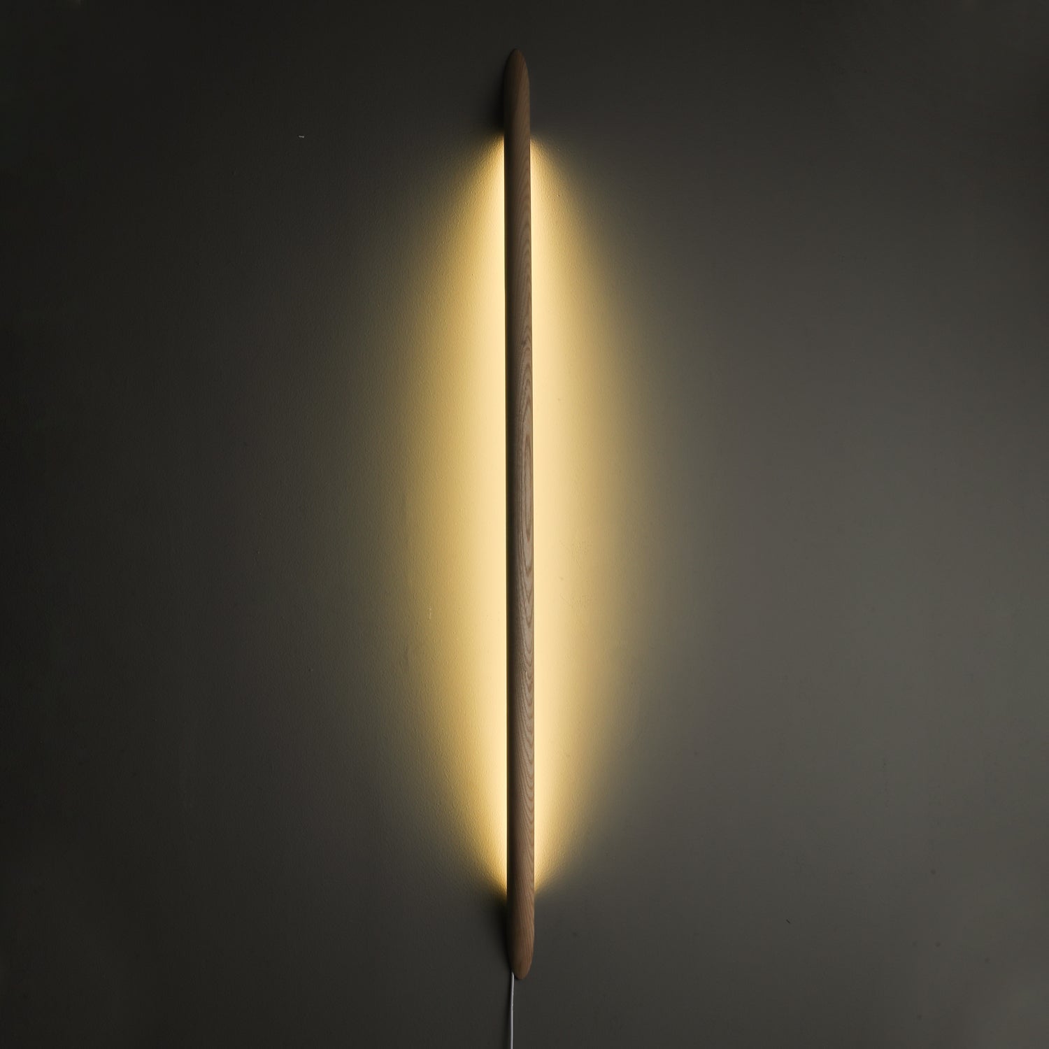 Evvinos Modern Minimalist Linear Wood Wall Light-Neutral Decor