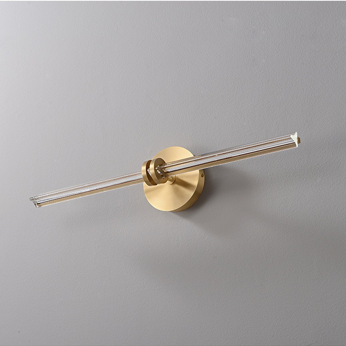 Julian Minimalist Metal Linear Wall Lamp-Neutral Decor