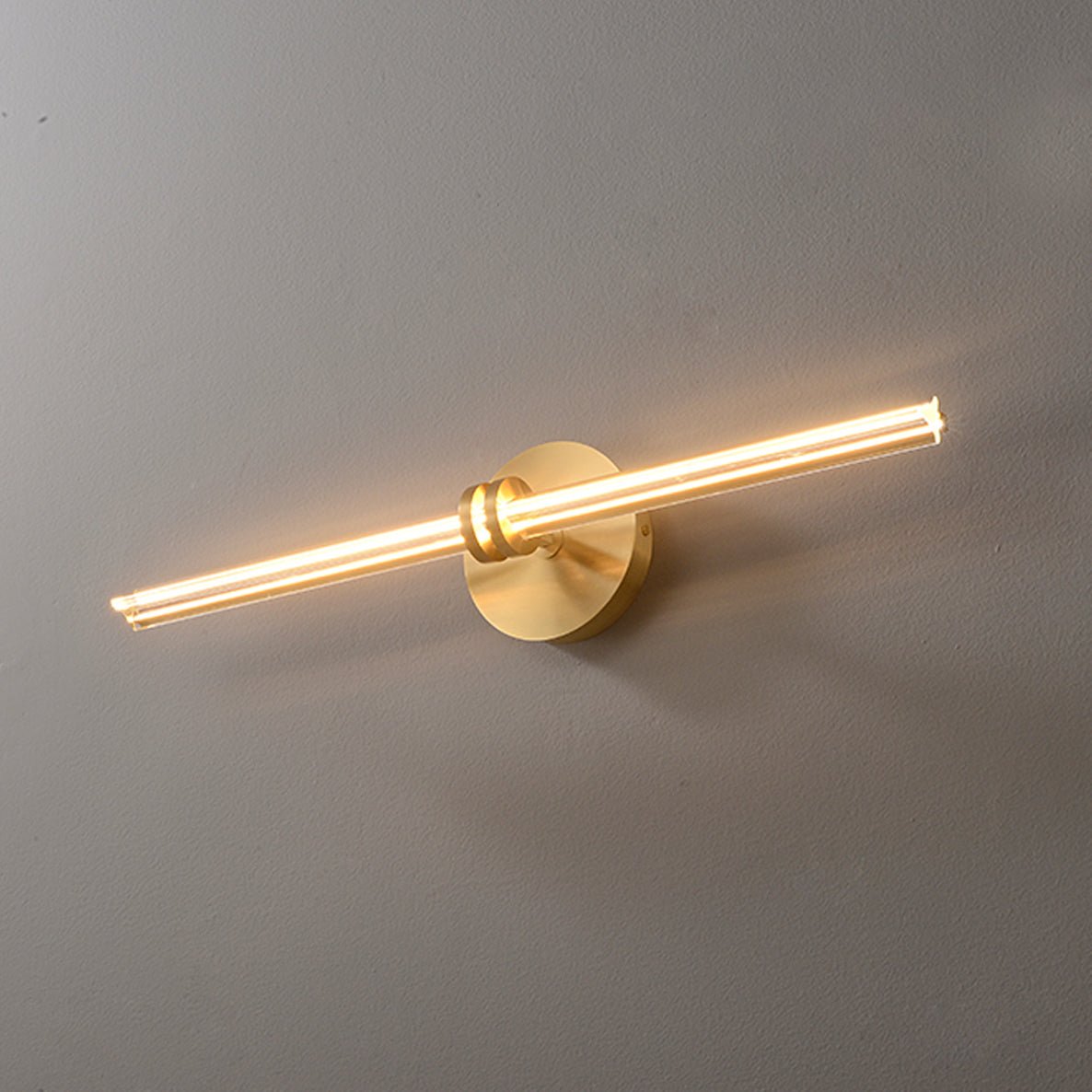 Julian Minimalist Metal Linear Wall Lamp-Neutral Decor