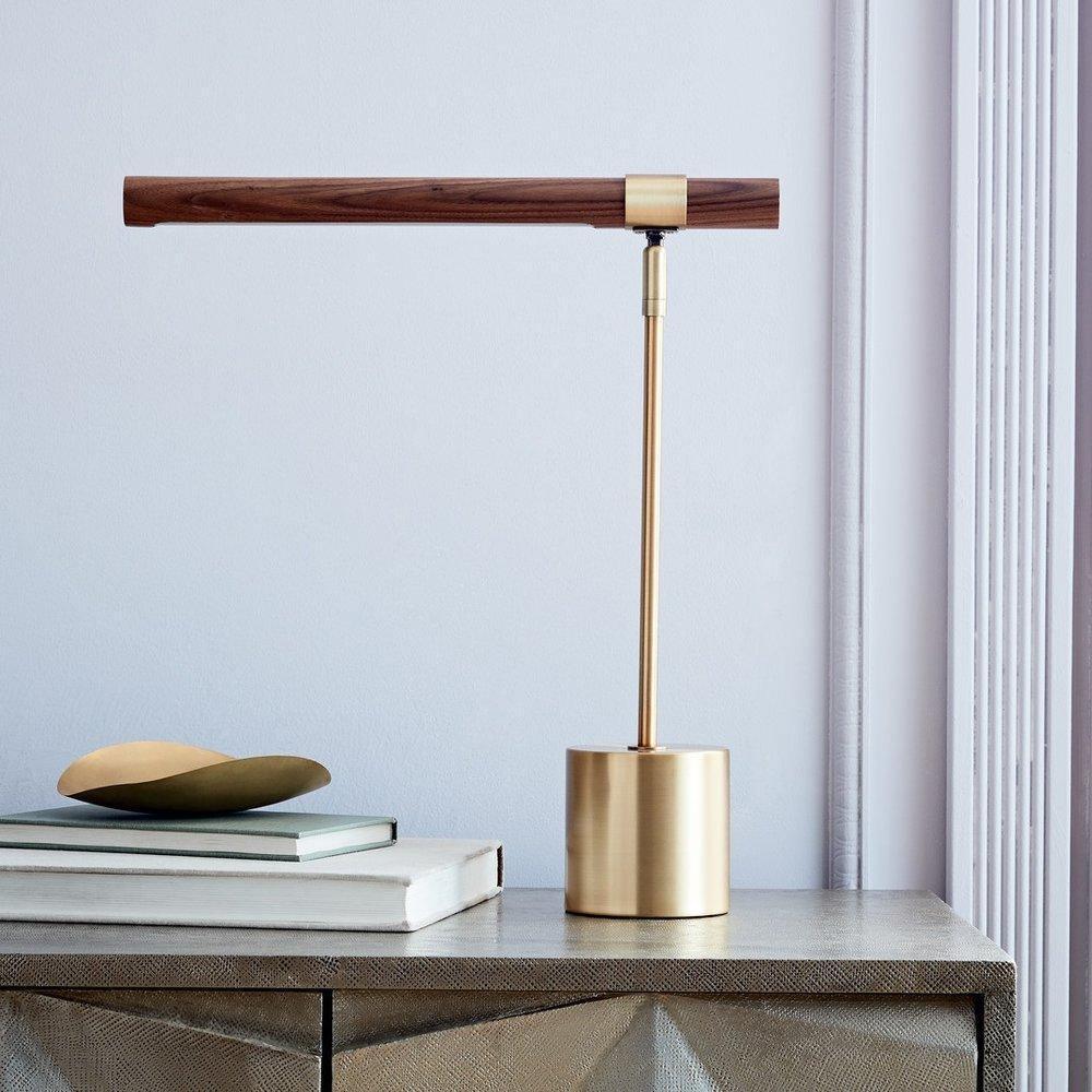 Lirixon Minimalist Linear Table Lamp-Neutral Decor