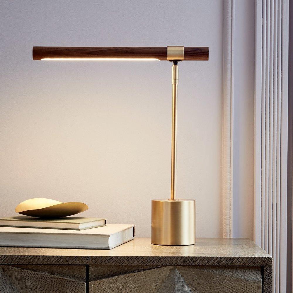 Lirixon Minimalist Linear Table Lamp-Neutral Decor