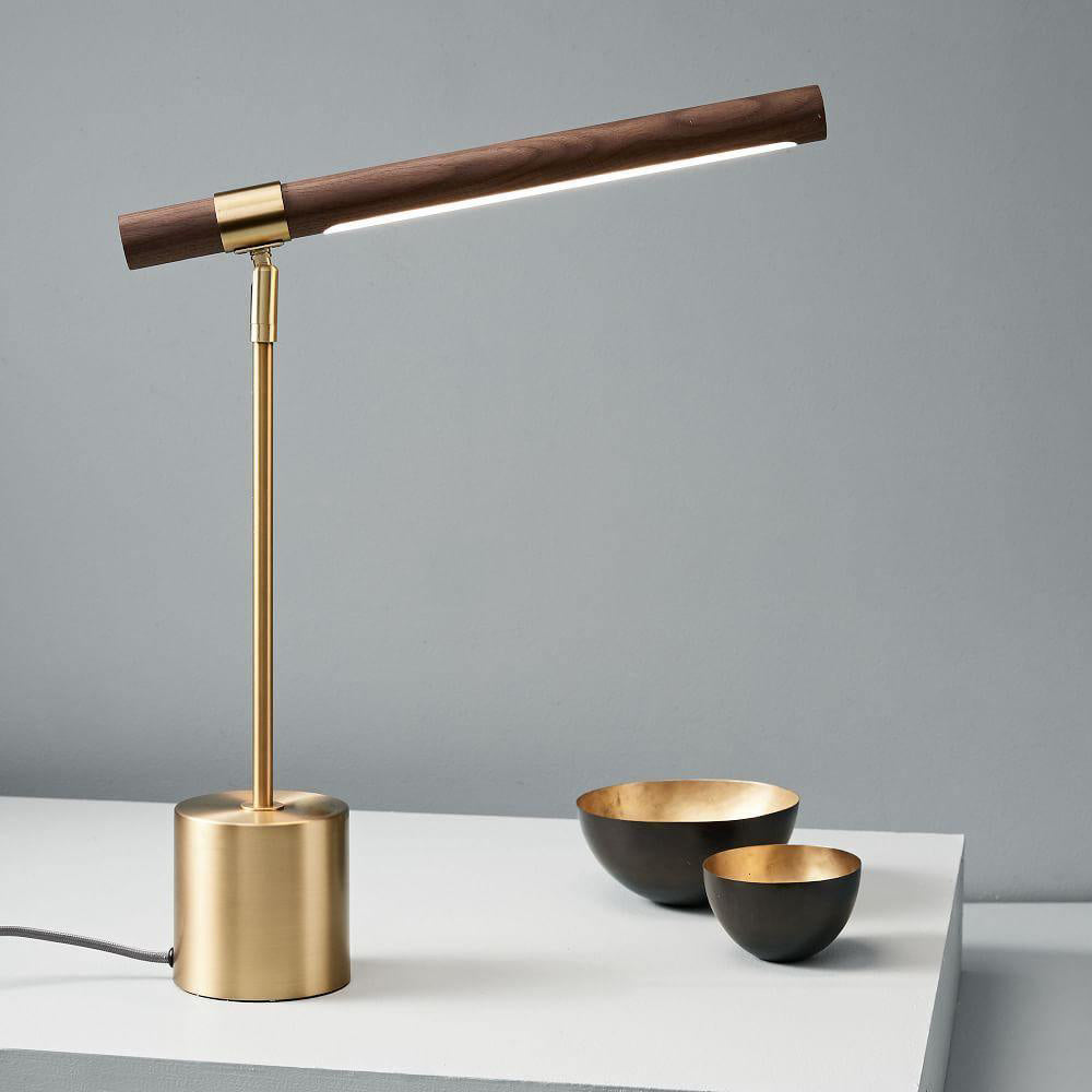 Lirixon Minimalist Linear Table Lamp-Neutral Decor