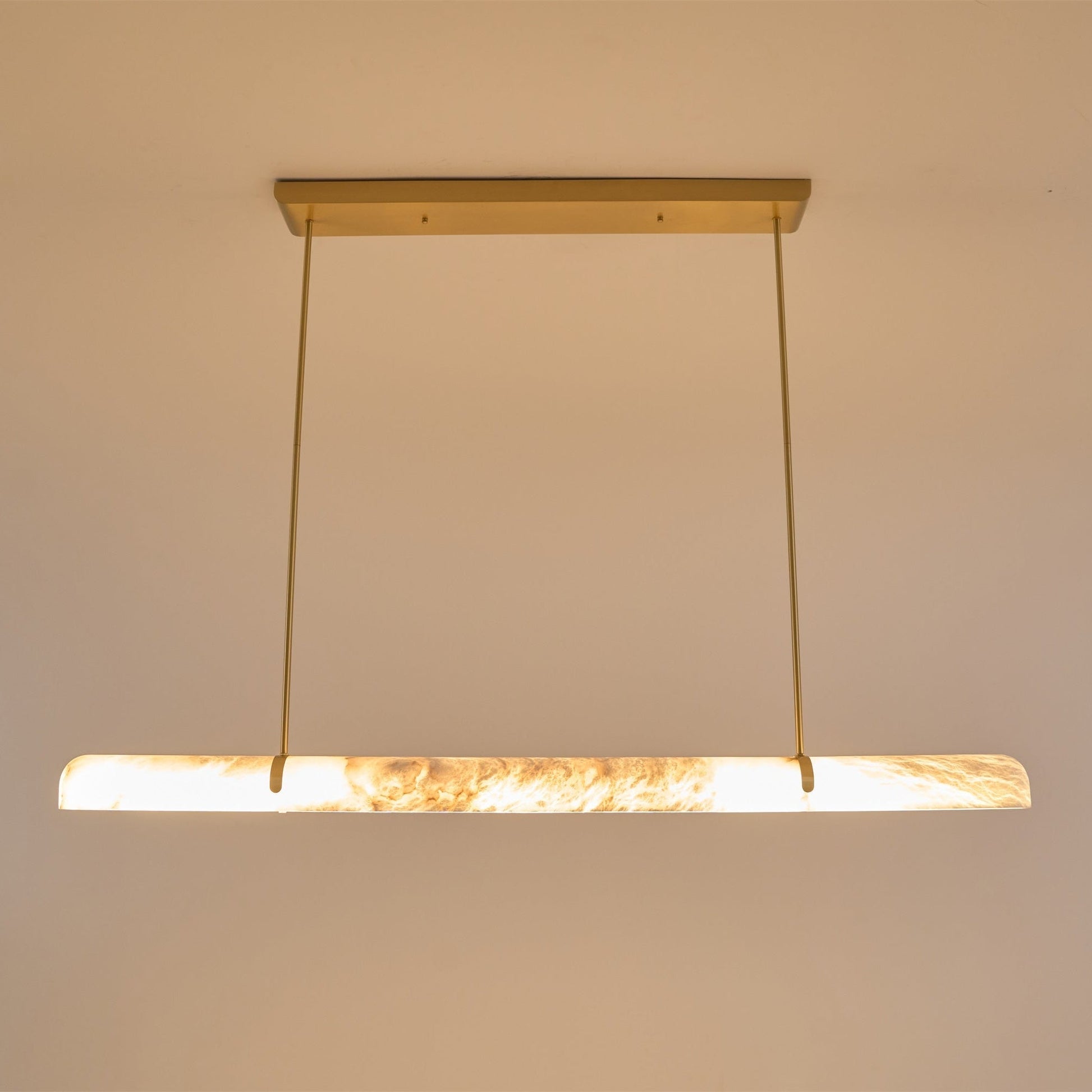 Ilraea Linear Alabaster Pendant-Neutral Decor