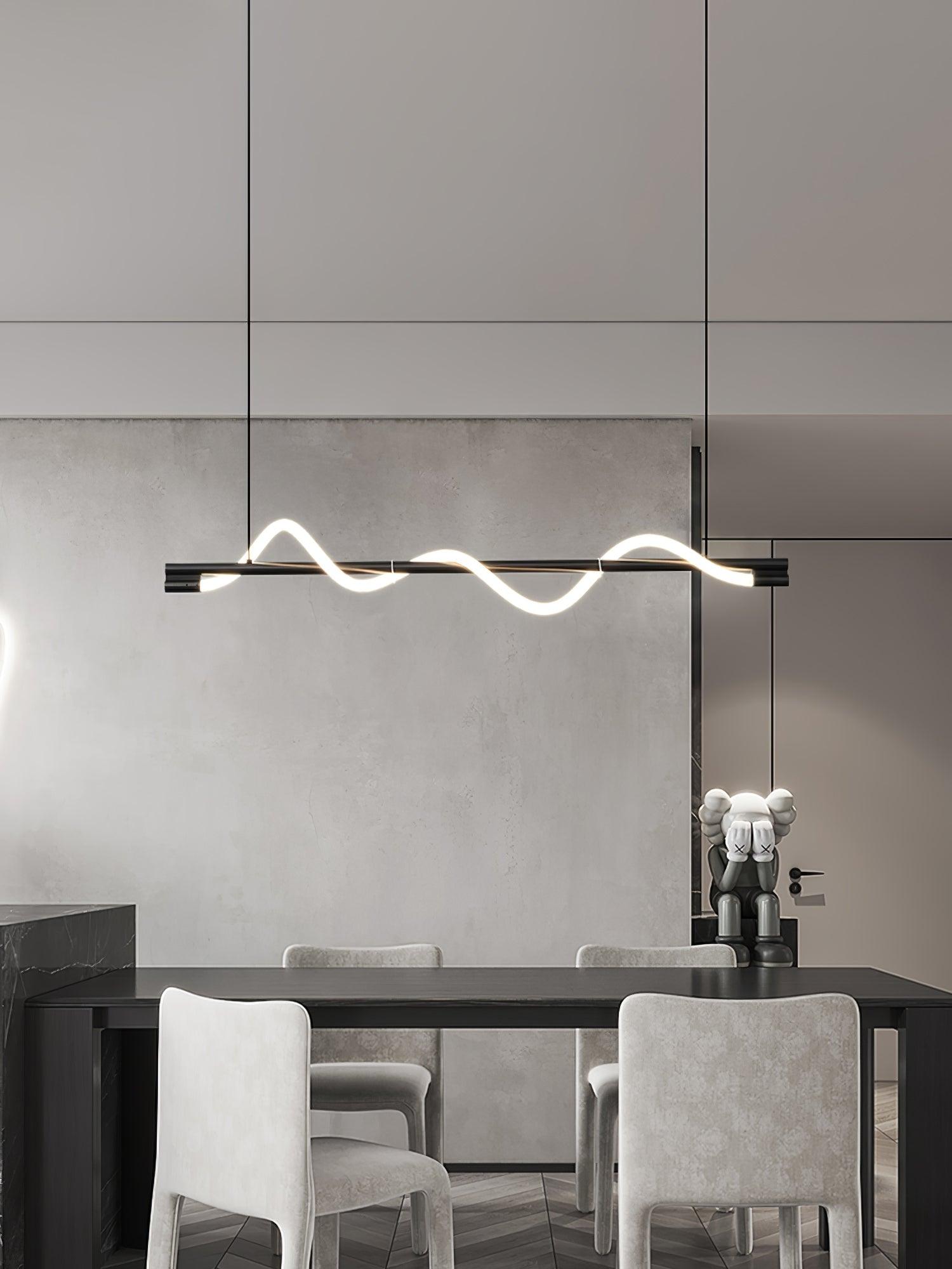 Pulse Minimalist Brass Pendant Lamp-Neutral Decor