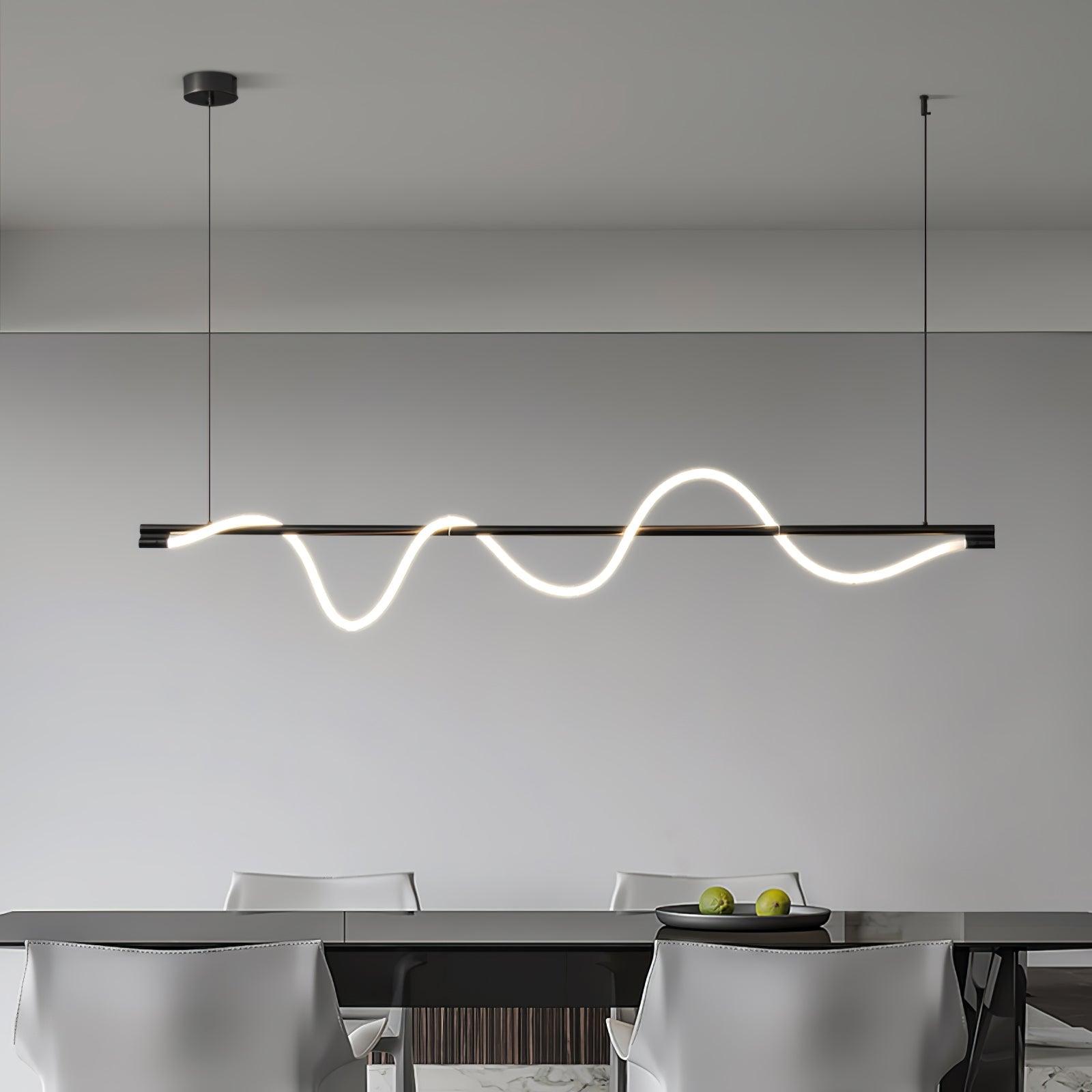 Pulse Minimalist Brass Pendant Lamp-Neutral Decor