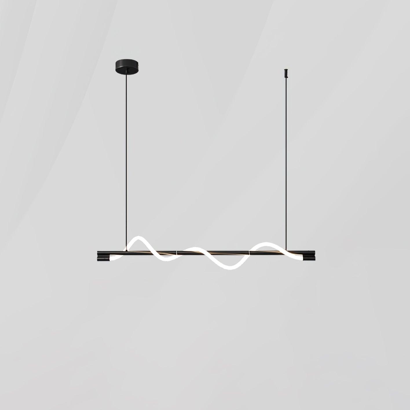 Pulse Minimalist Brass Pendant Lamp-Neutral Decor