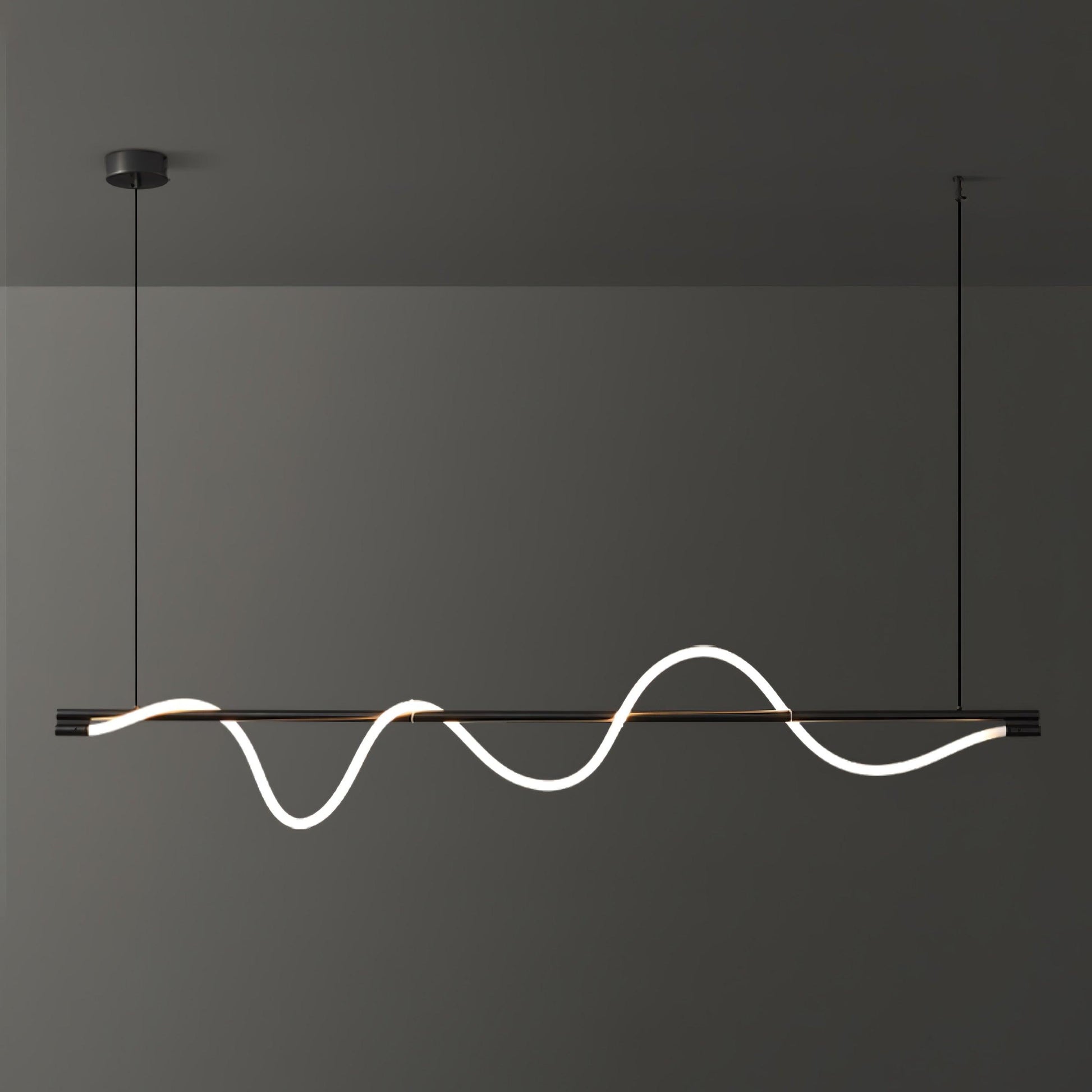 Pulse Minimalist Brass Pendant Lamp-Neutral Decor