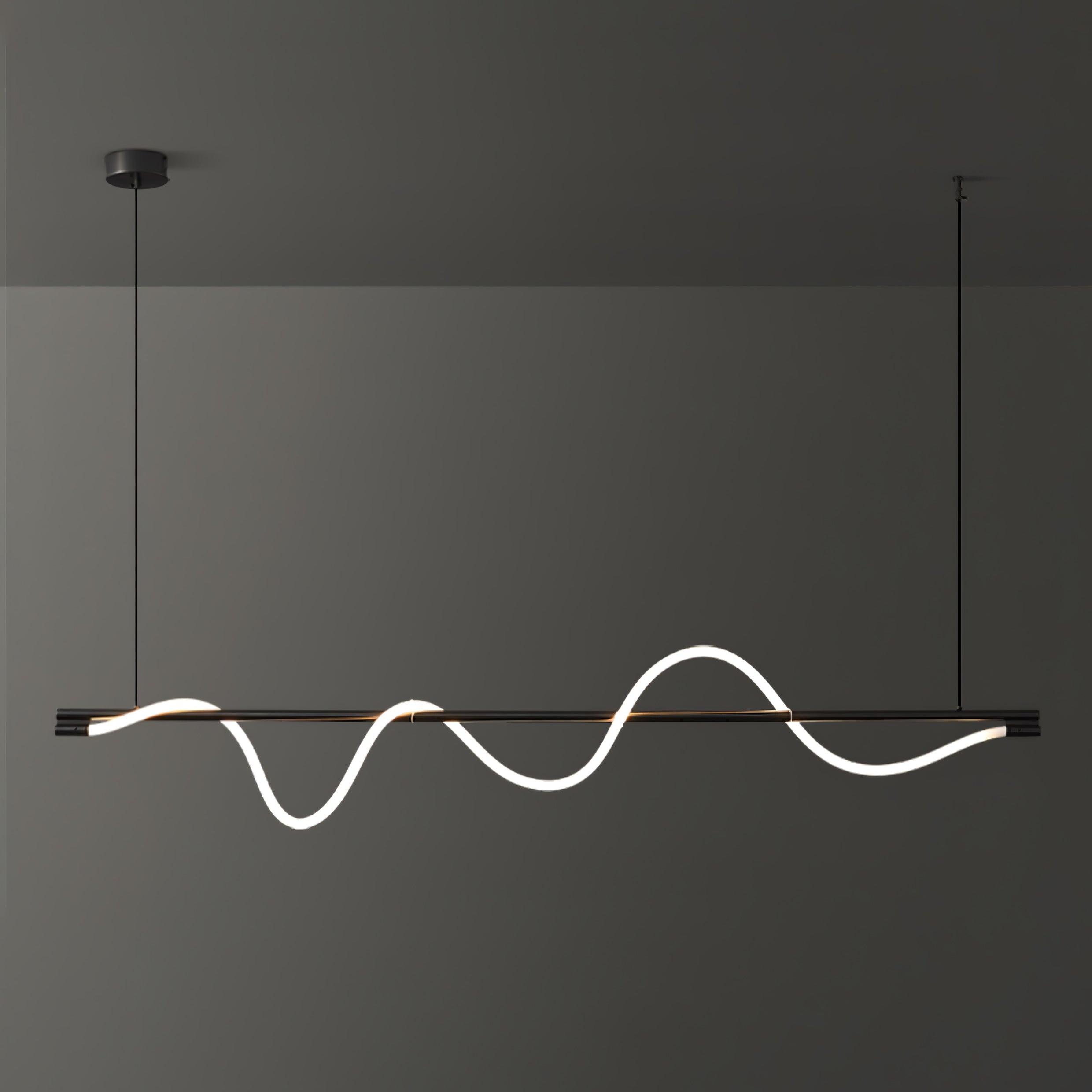 Pulse Minimalist Brass Pendant Lamp-Neutral Decor