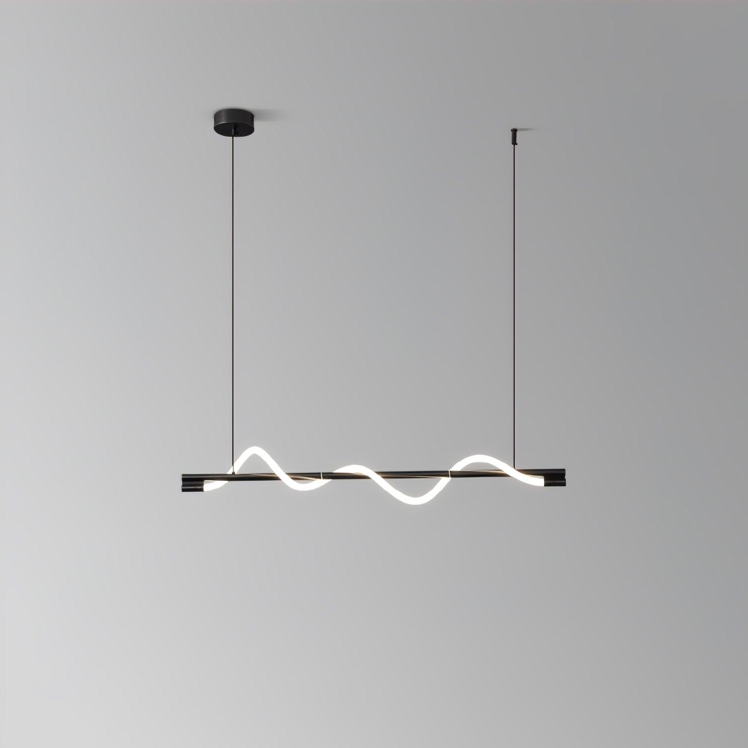 Pulse Minimalist Brass Pendant Lamp-Neutral Decor