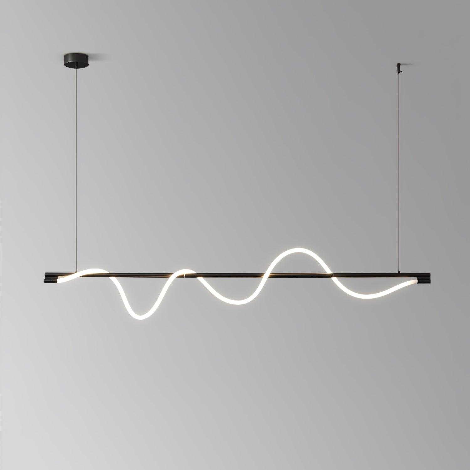 Pulse Minimalist Brass Pendant Lamp-Neutral Decor
