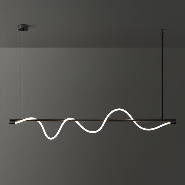 Pulse Minimalist Brass Pendant Lamp-Neutral Decor