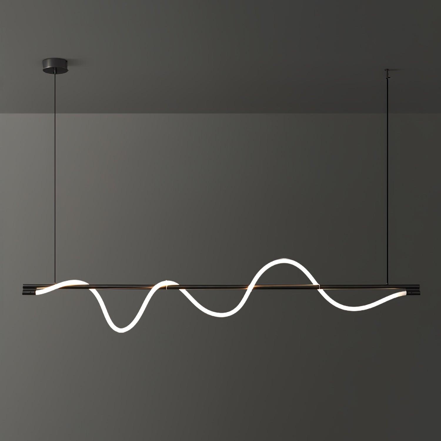 Pulse Minimalist Brass Pendant Lamp-Neutral Decor