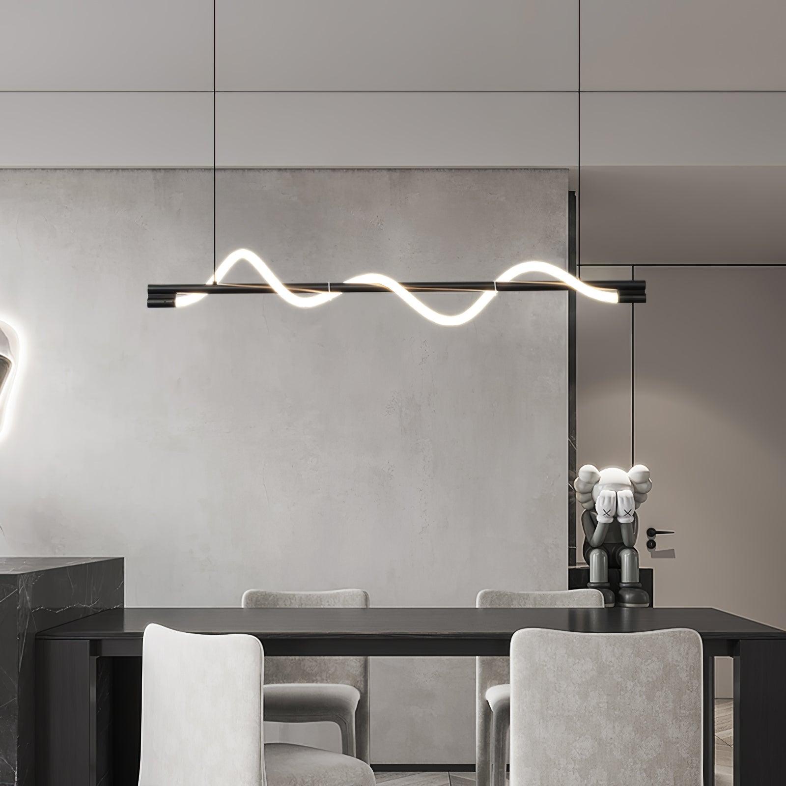 Pulse Minimalist Brass Pendant Lamp-Neutral Decor