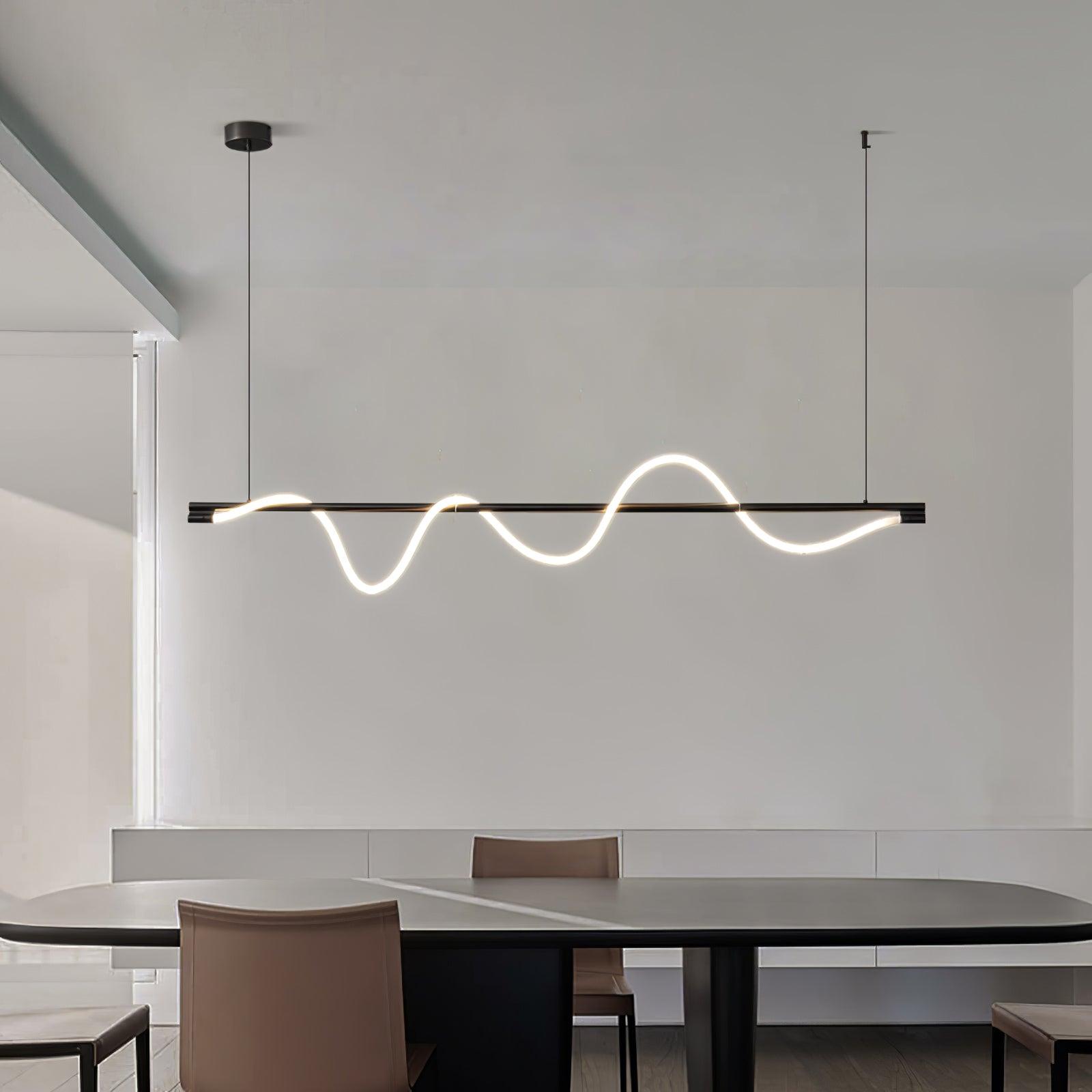 Pulse Minimalist Brass Pendant Lamp-Neutral Decor