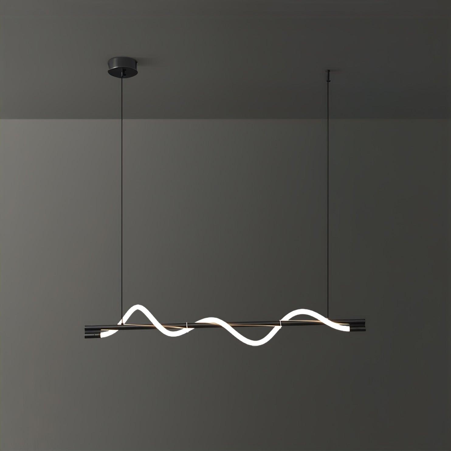 Pulse Minimalist Brass Pendant Lamp-Neutral Decor