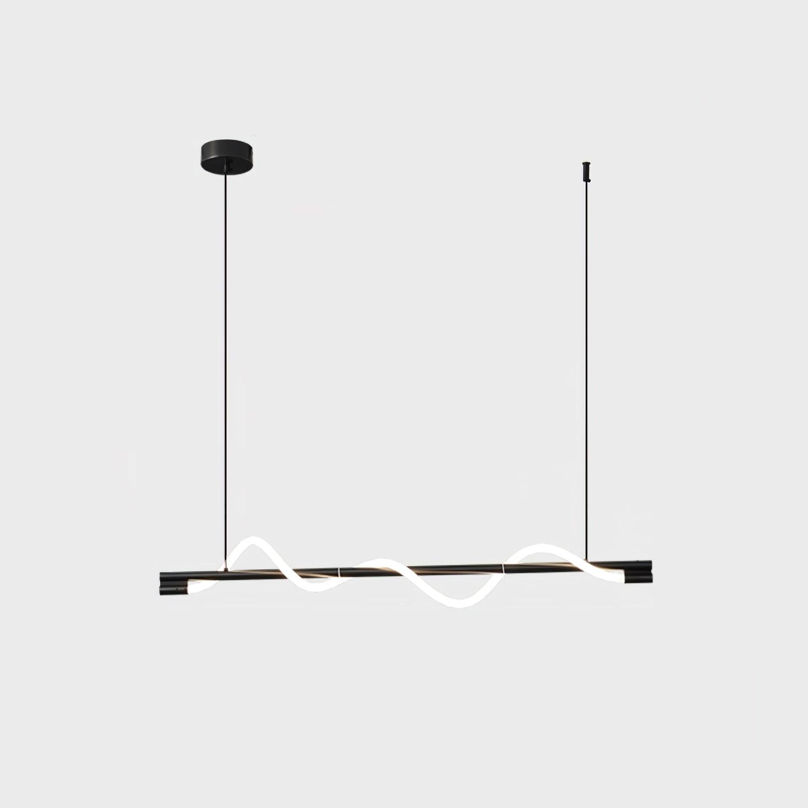 Pulse Minimalist Brass Pendant Lamp-Neutral Decor