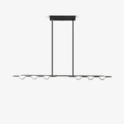 Aurora Pendant Lamp Linear Glass Minimalist-Neutral Decor