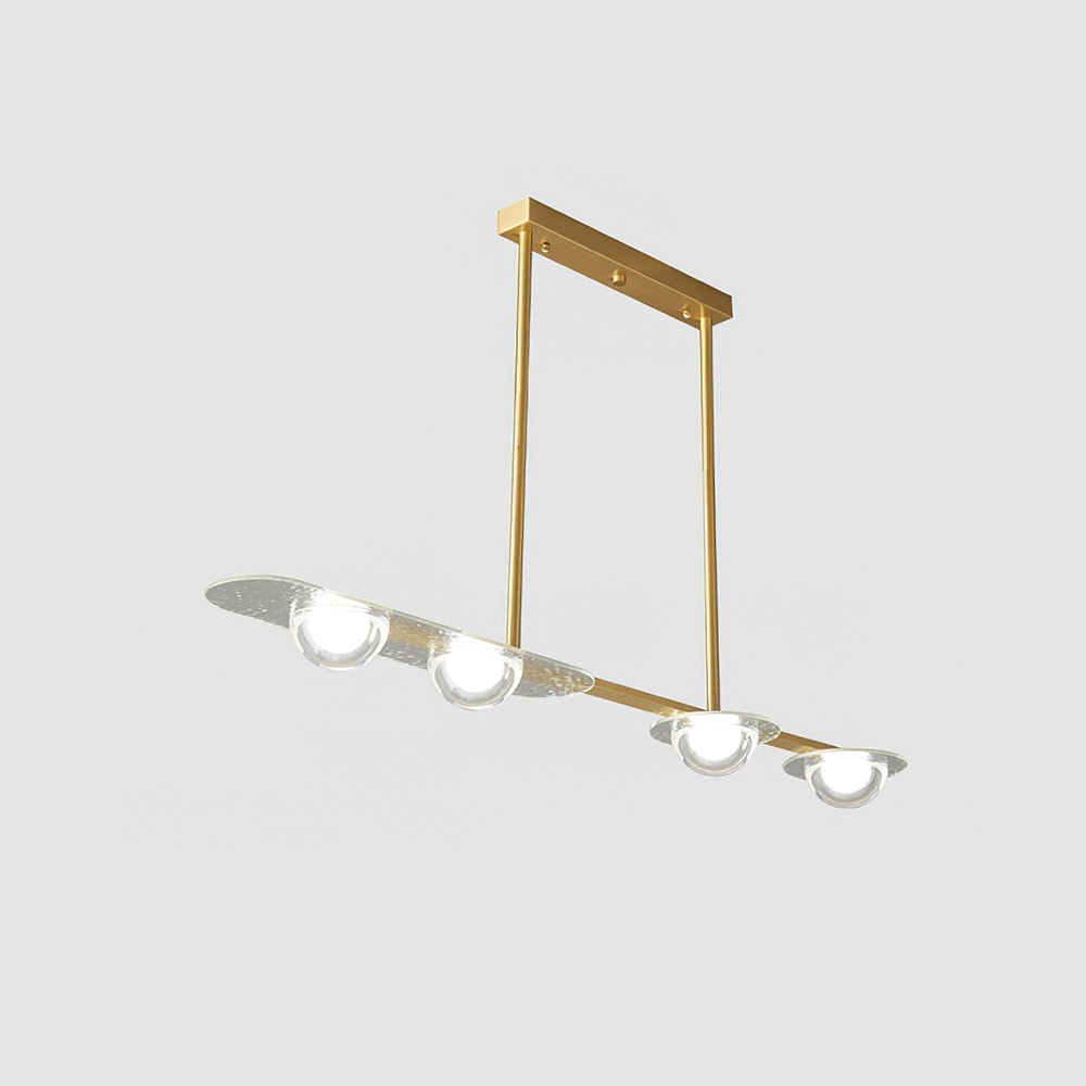 Aurora Pendant Lamp Linear Glass Minimalist-Neutral Decor