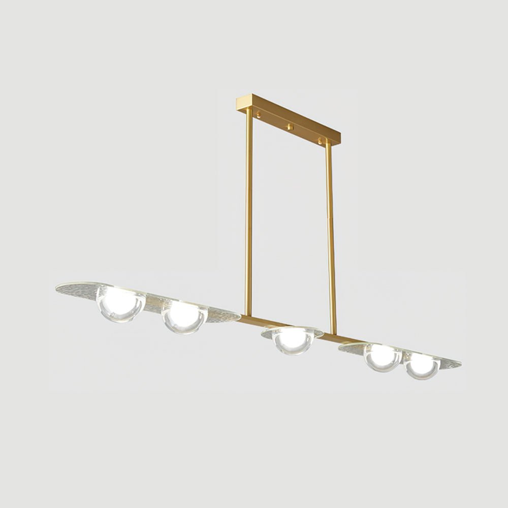 Aurora Pendant Lamp Linear Glass Minimalist-Neutral Decor