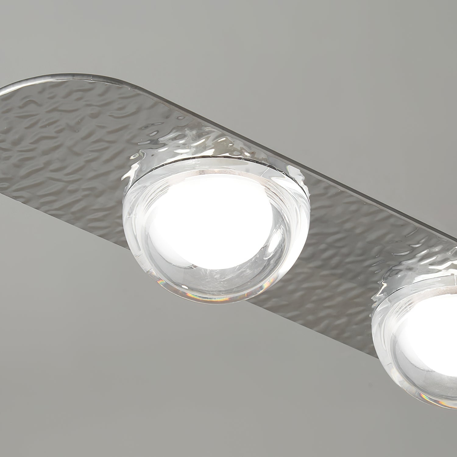 Aurora Pendant Lamp Linear Glass Minimalist-Neutral Decor