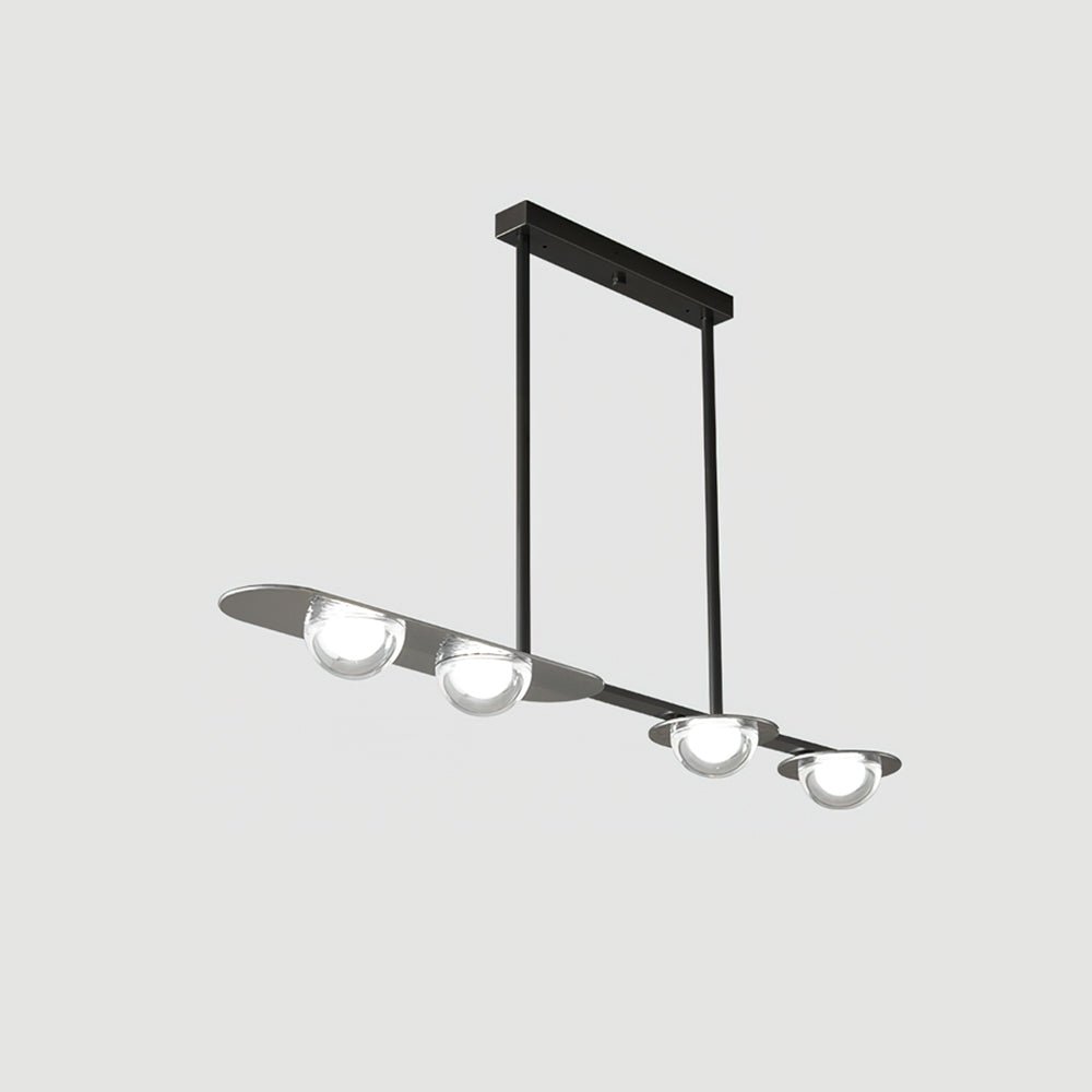 Aurora Pendant Lamp Linear Glass Minimalist-Neutral Decor