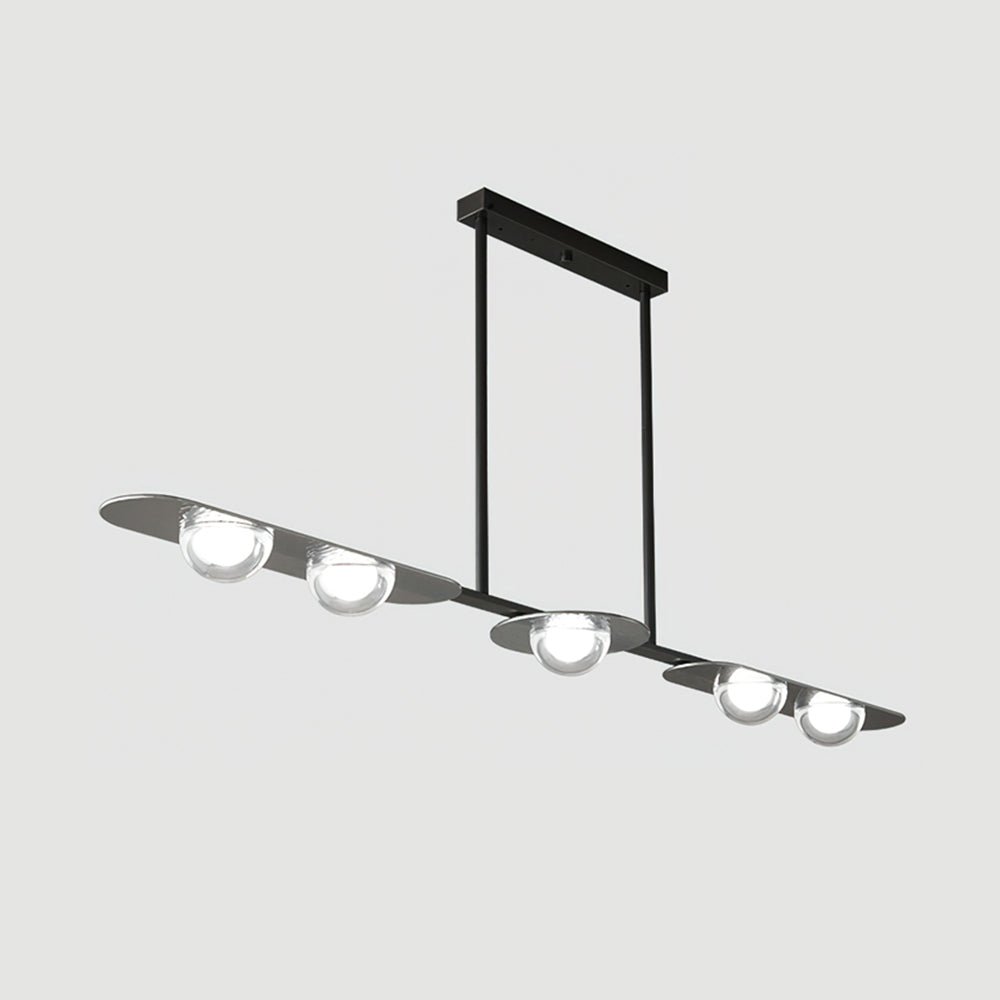 Aurora Pendant Lamp Linear Glass Minimalist-Neutral Decor