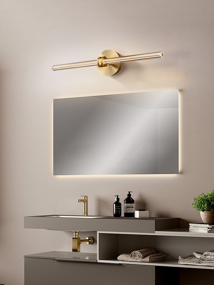 Julian Minimalist Metal Linear Wall Lamp-Neutral Decor