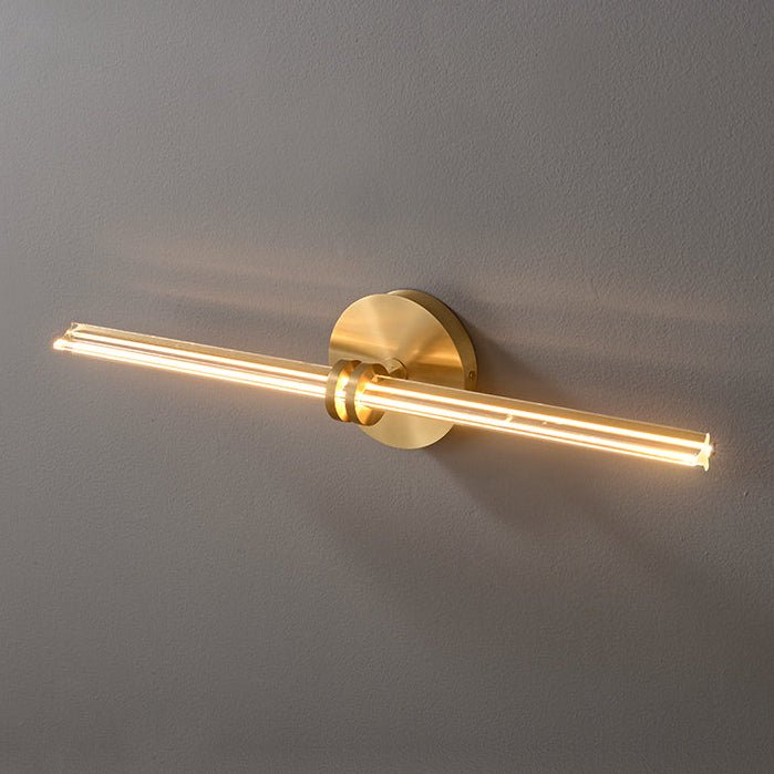Julian Minimalist Metal Linear Wall Lamp-Neutral Decor
