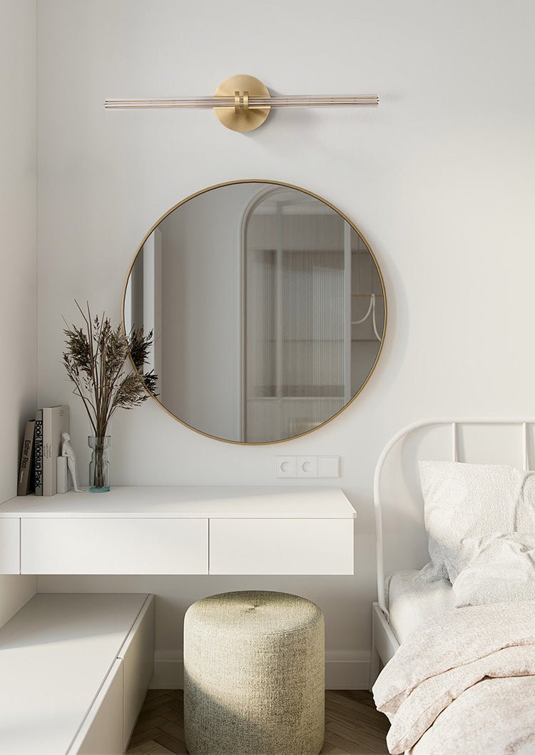 Julian Minimalist Metal Linear Wall Lamp-Neutral Decor