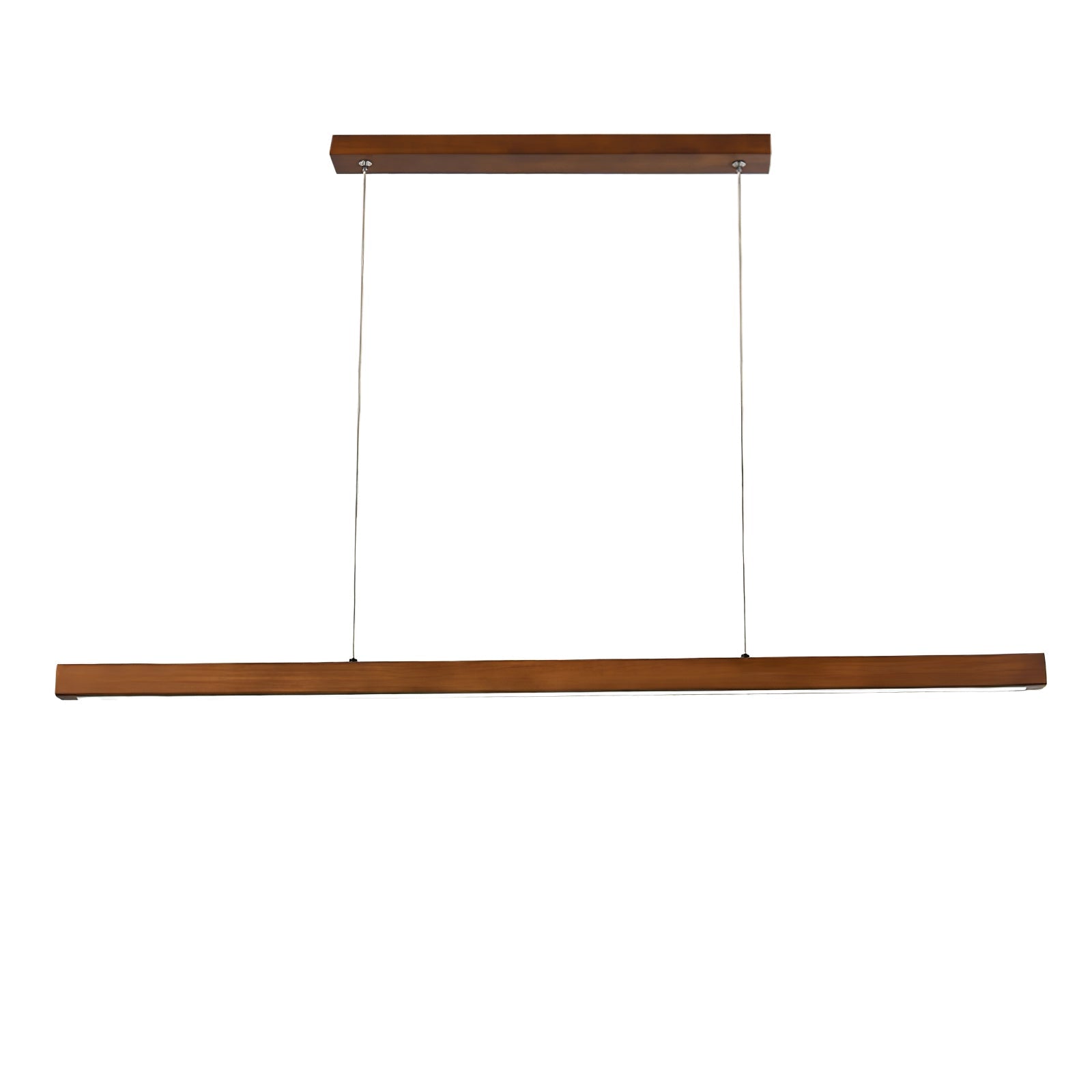 Elowen Linear Minimalist Wood Pendant Light-Neutral Decor