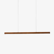 Elowen Linear Minimalist Wood Pendant Light-Neutral Decor