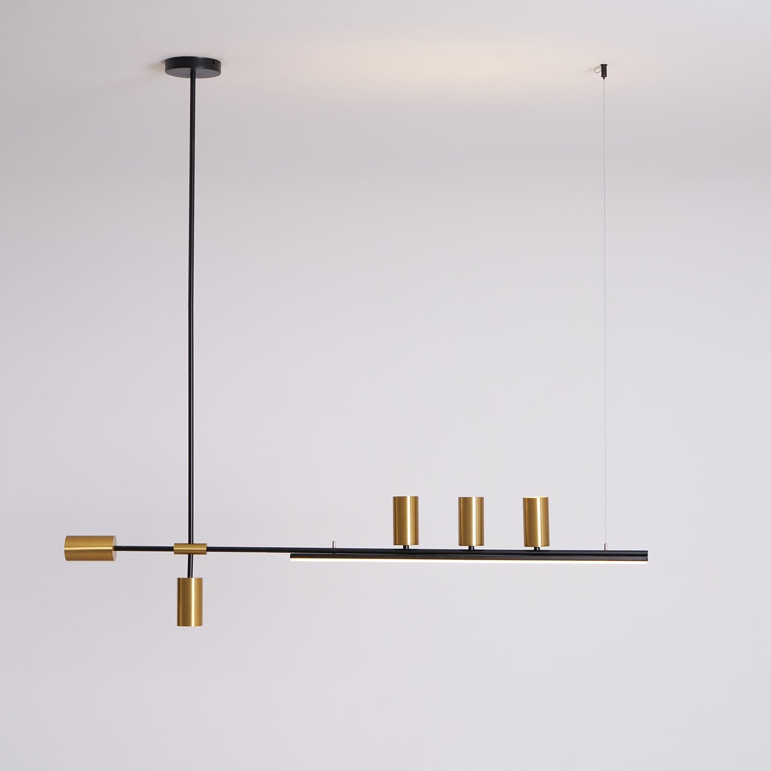 Aulten Modern Minimalist Linear Island Pendant Lamp-Neutral Decor