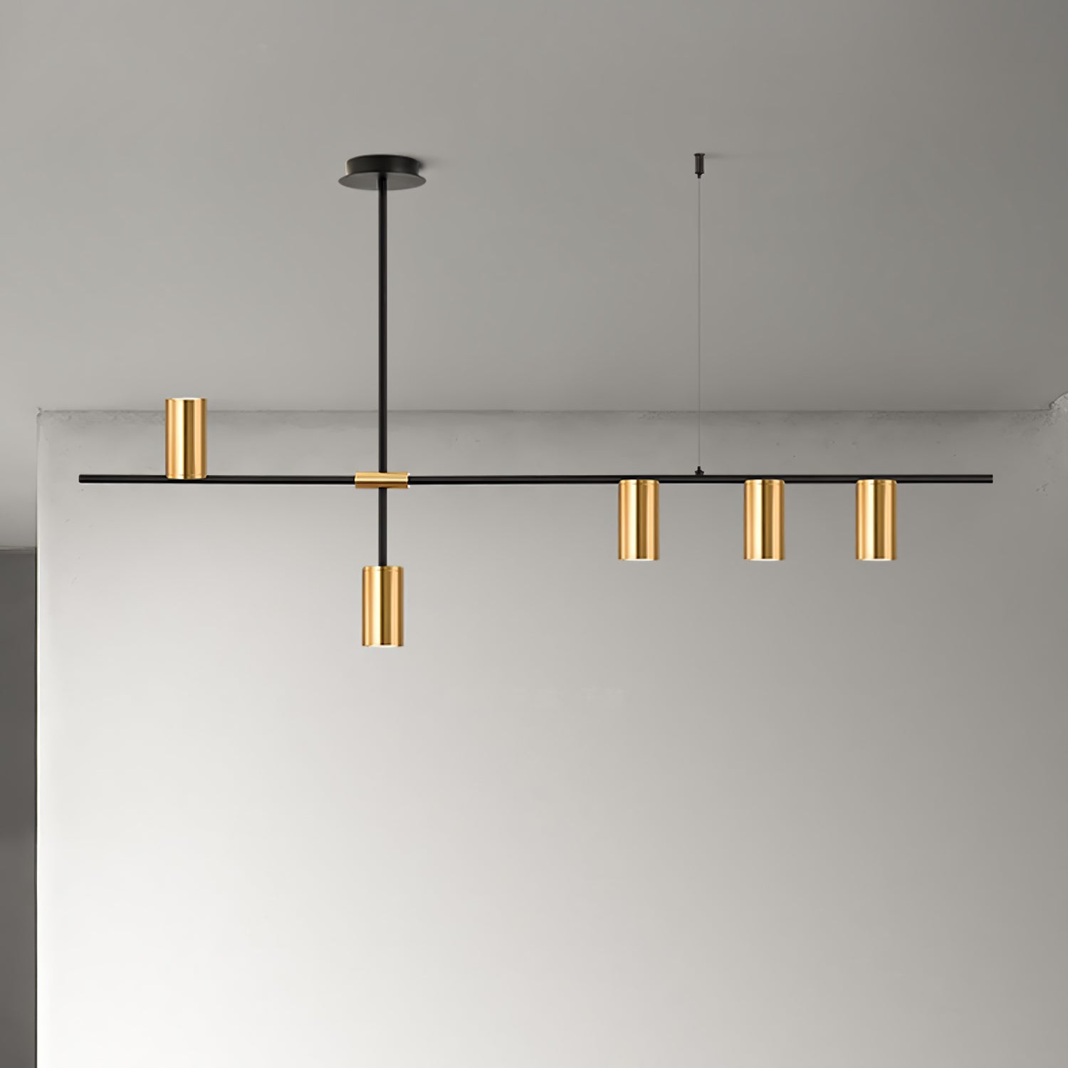 Aulten Modern Minimalist Linear Island Pendant Lamp-Neutral Decor