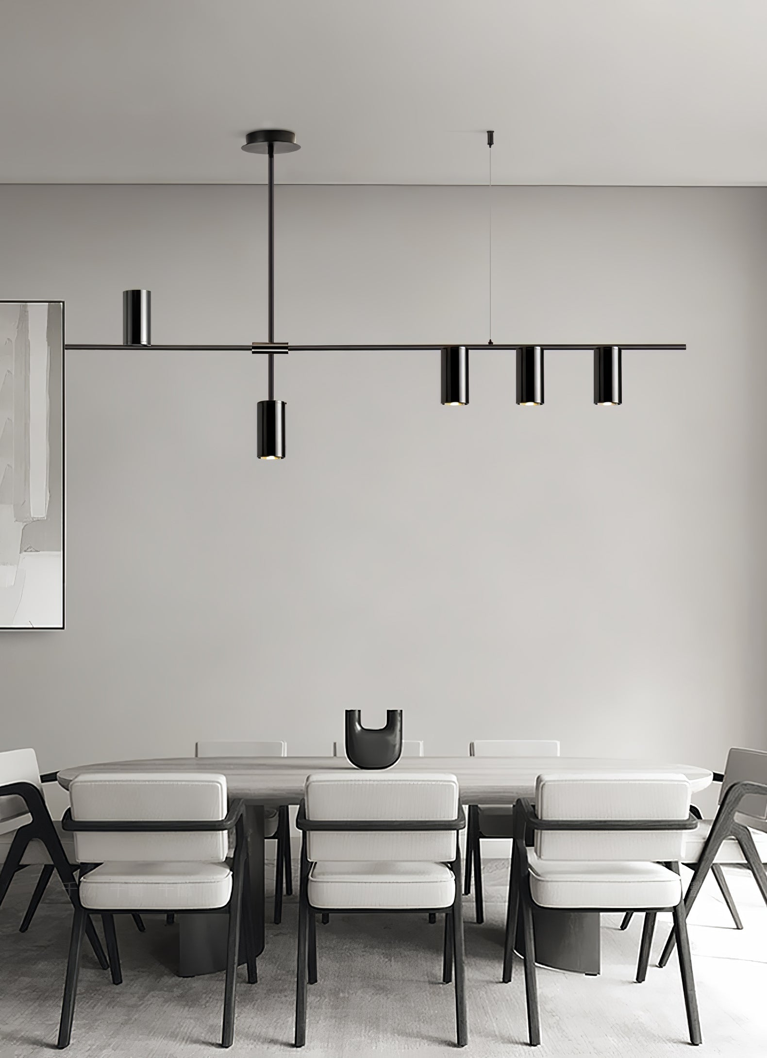 Aulten Modern Minimalist Linear Island Pendant Lamp-Neutral Decor
